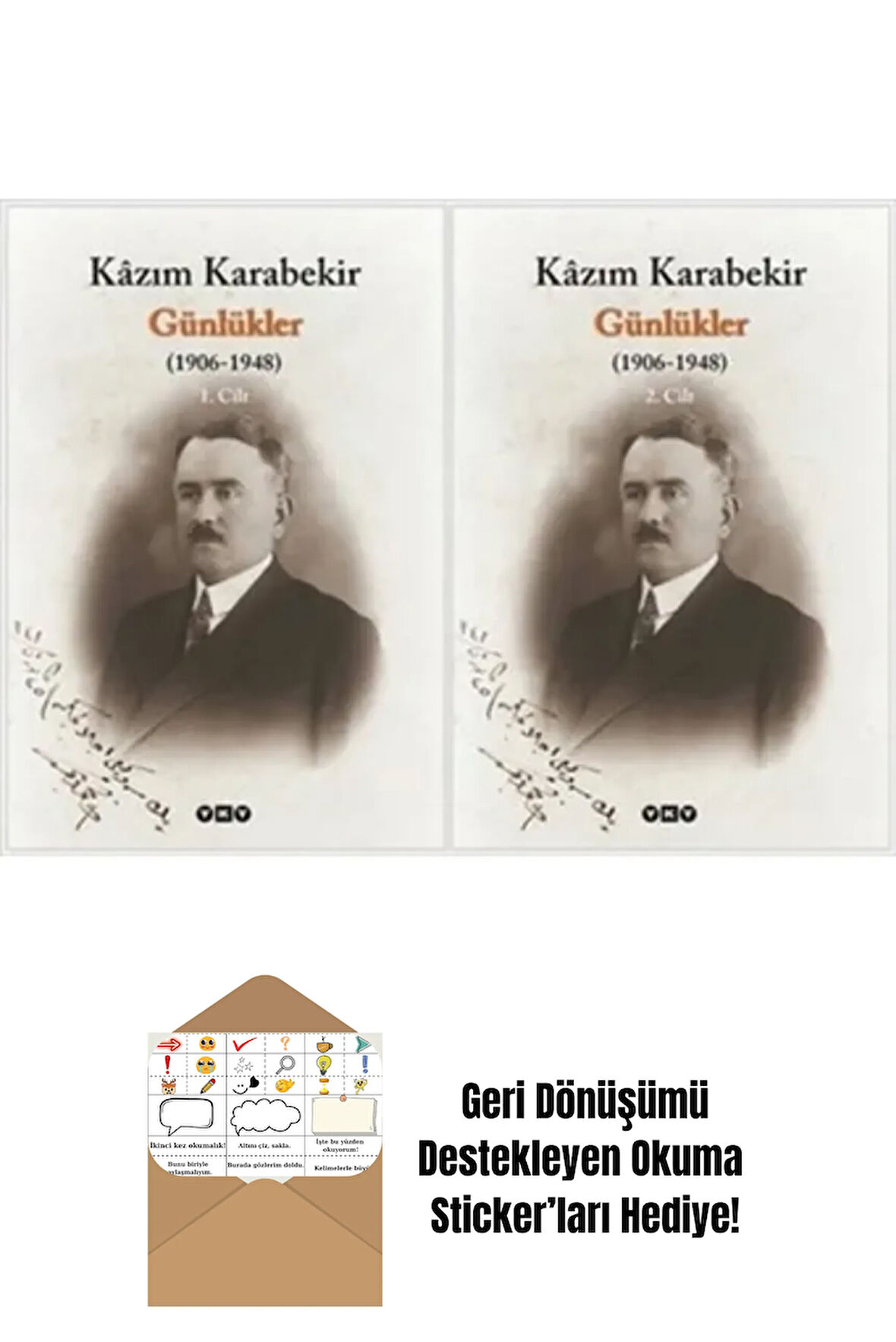 Yırtıcı Kuşlar Zamanı + Aşkımız Eski Bir Roman + Kırlangıç Çığlığı + Okuma Sticker'ları