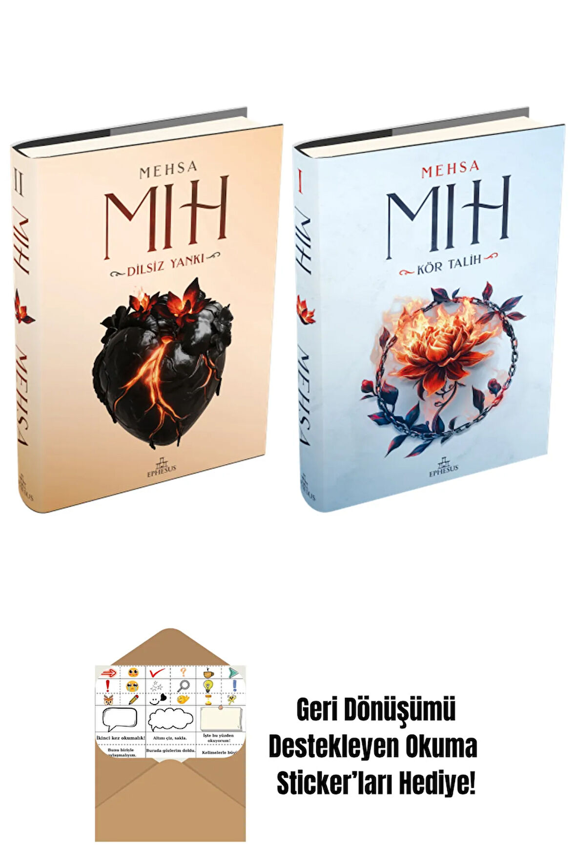 MEHSA 2 Kitap Seti + Okuma Sticker'ları