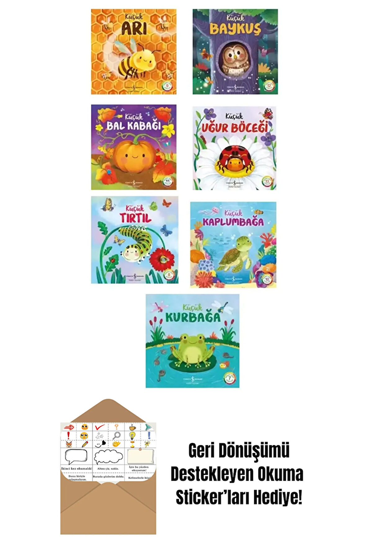 Doğanın Eşsiz Hikayeleri 7 Kitap Set + Okuma Sticker'ları
