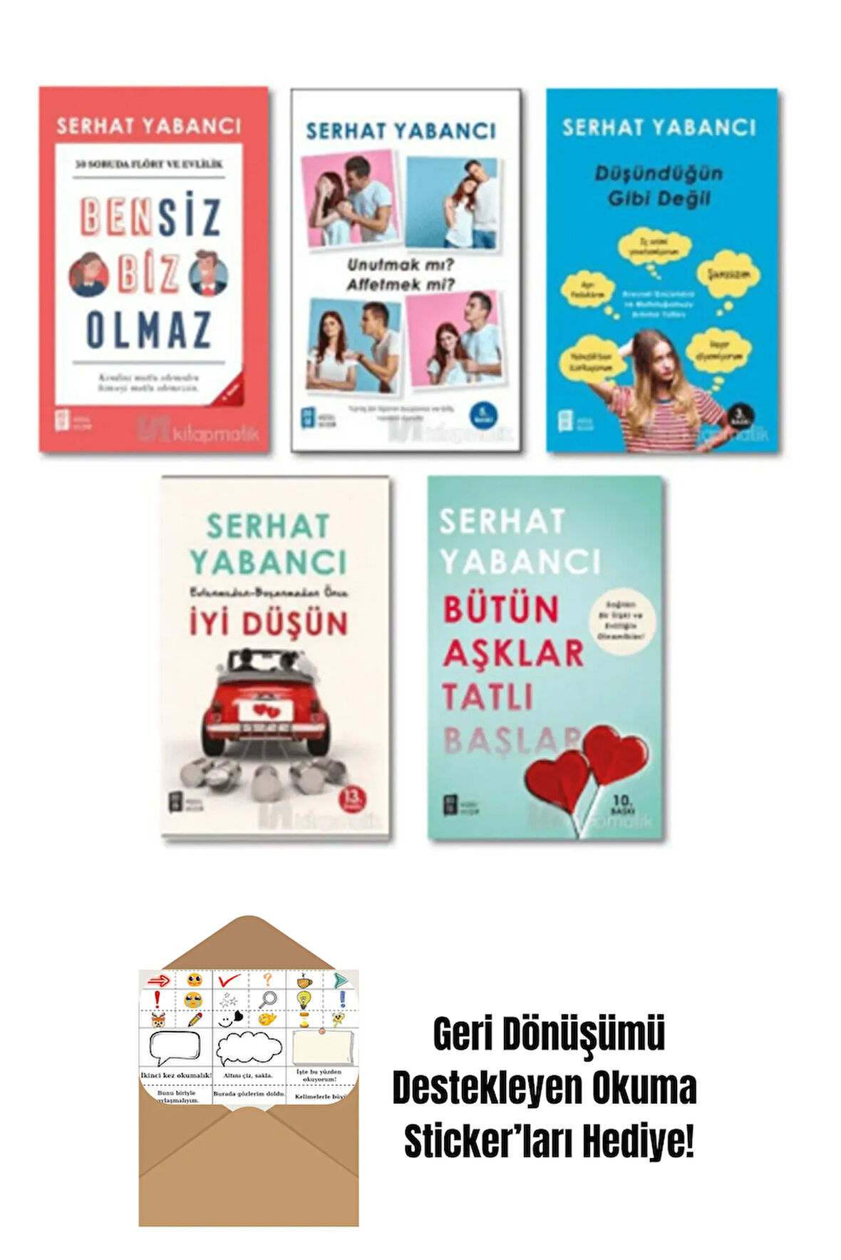 Serhat Yabancı Seti + Okuma Sticker'ları