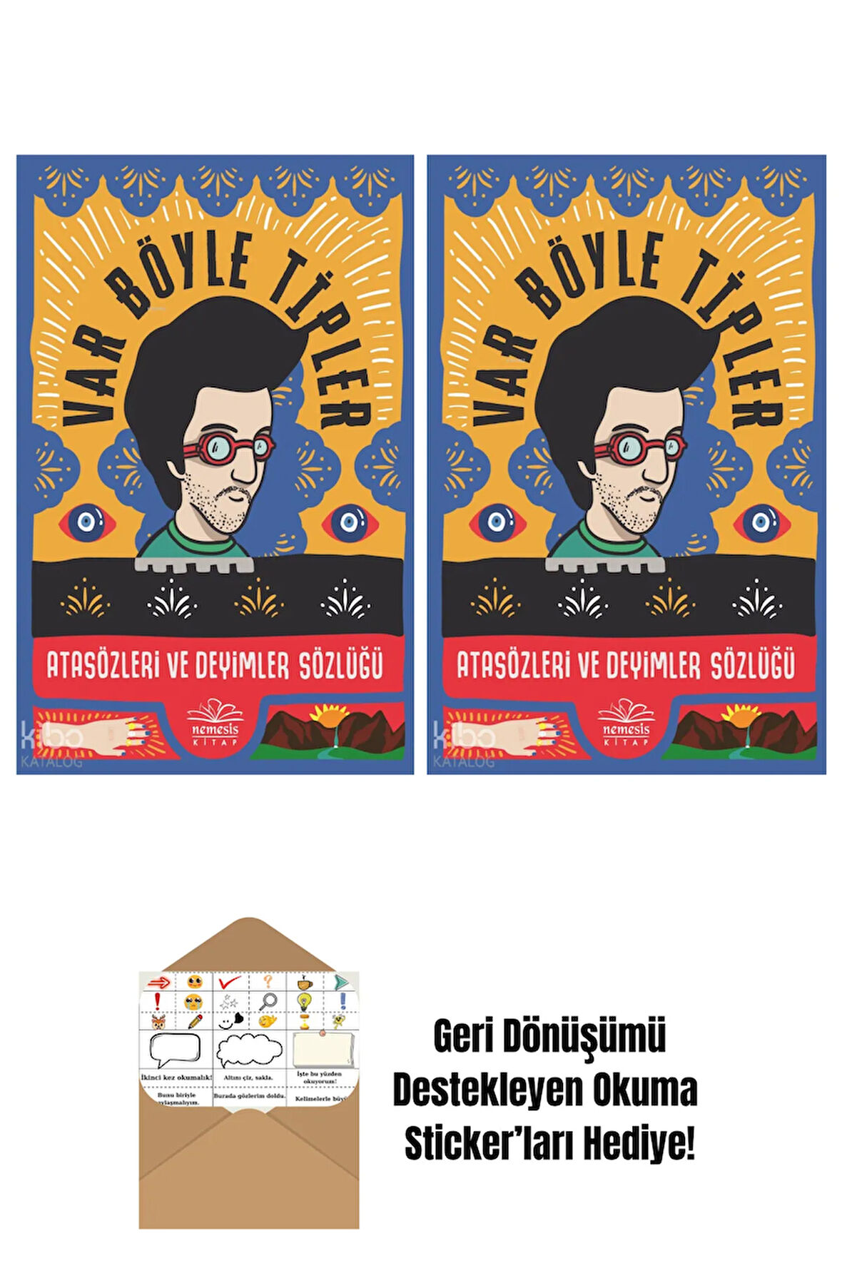 Kıvanç Talu 2 Kitap Seti + Okuma Sticker'ları