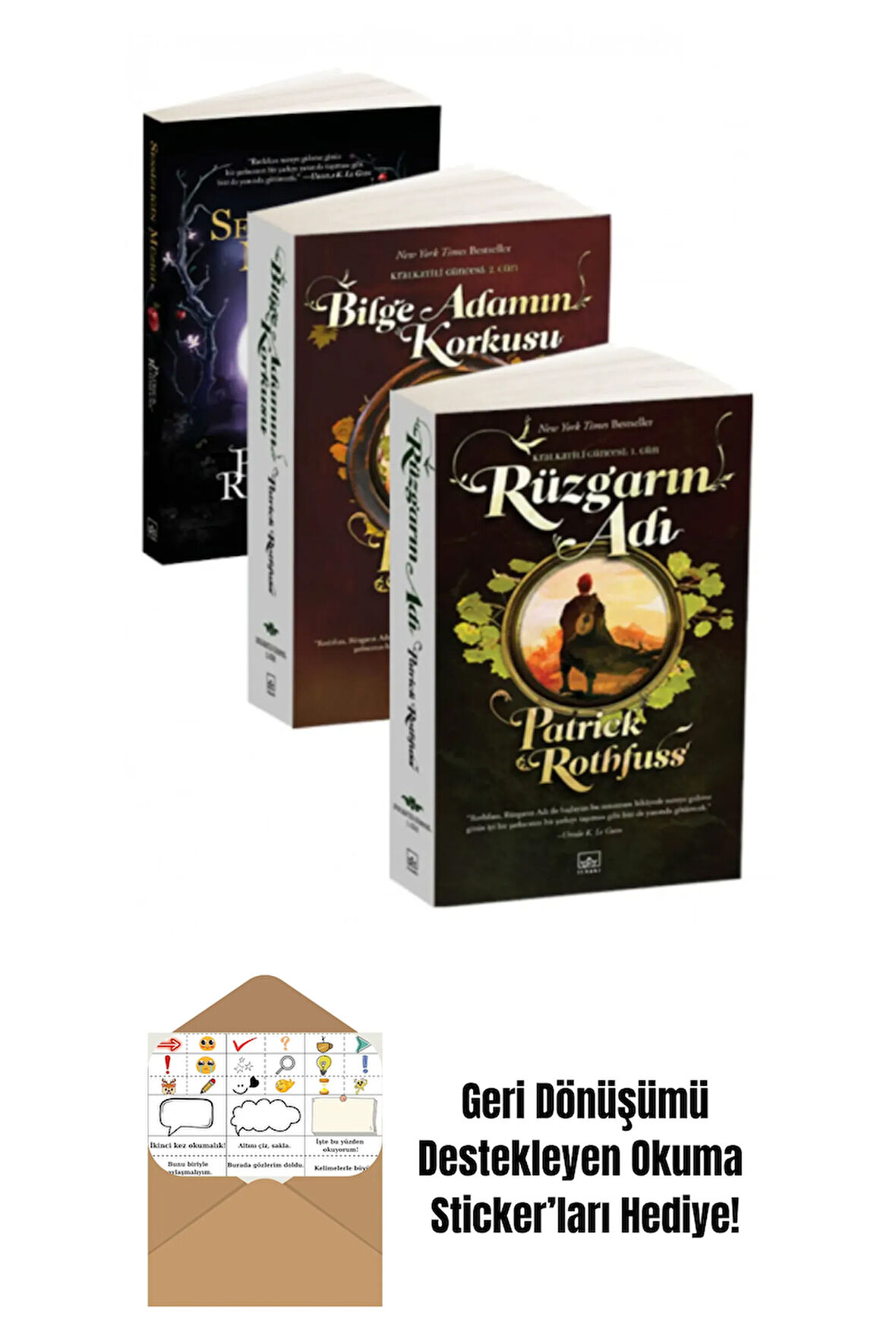 Kral Katili Güncesi 3 Kitap Takım + Okuma Sticker'ları