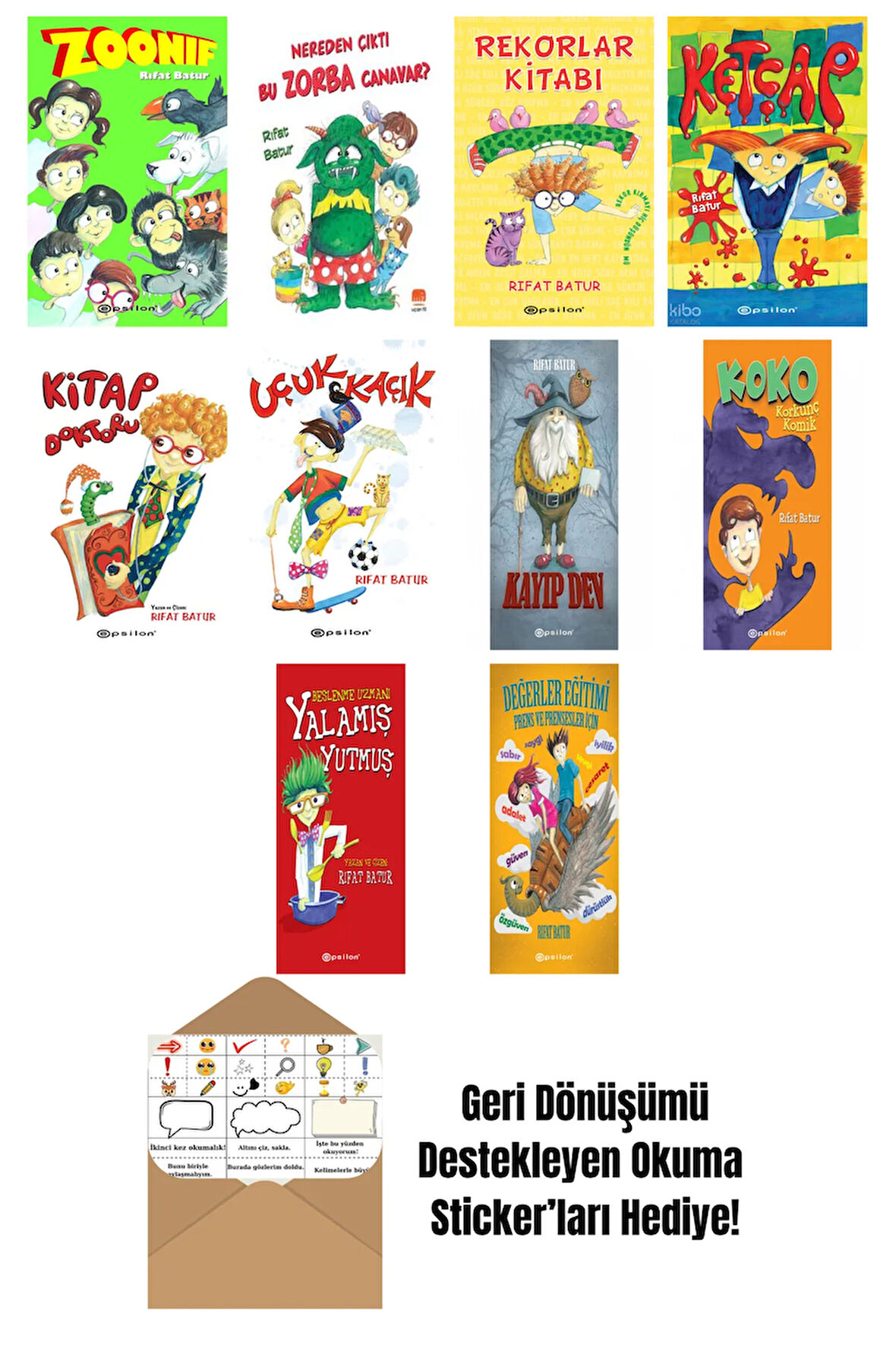 Richard Bach 3 Kitap Seti + Okuma Sticker'ları