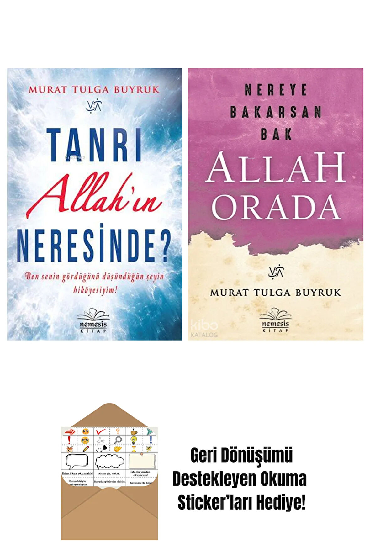 Murat Tulga Buyruk 2 Kitap Seti + Okuma Sticker'ları