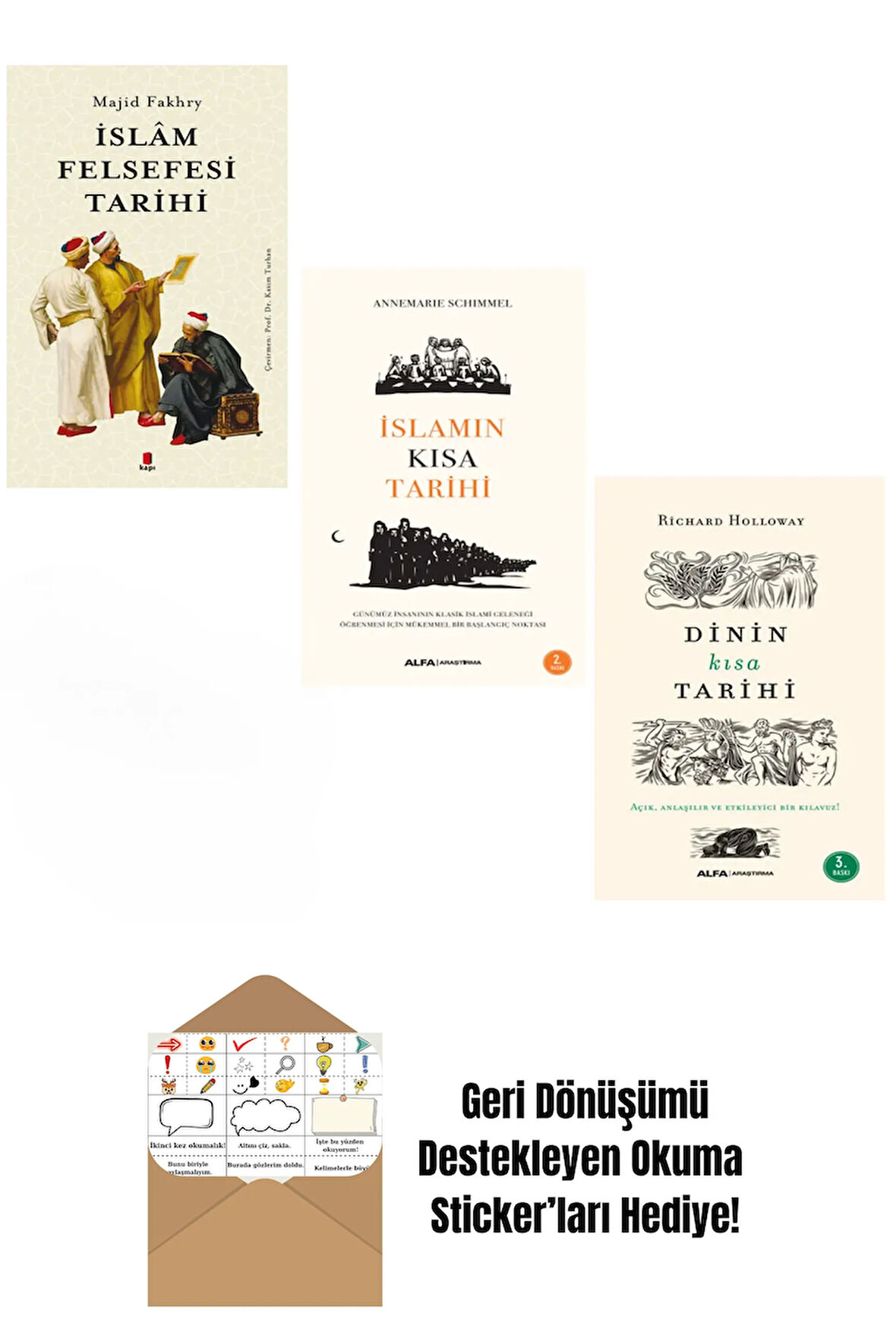 İslam Felsefesi Tarihi - İslamın Kısa Tarihi - Dinin Kısa Tarihi + Okuma Sticker'ları