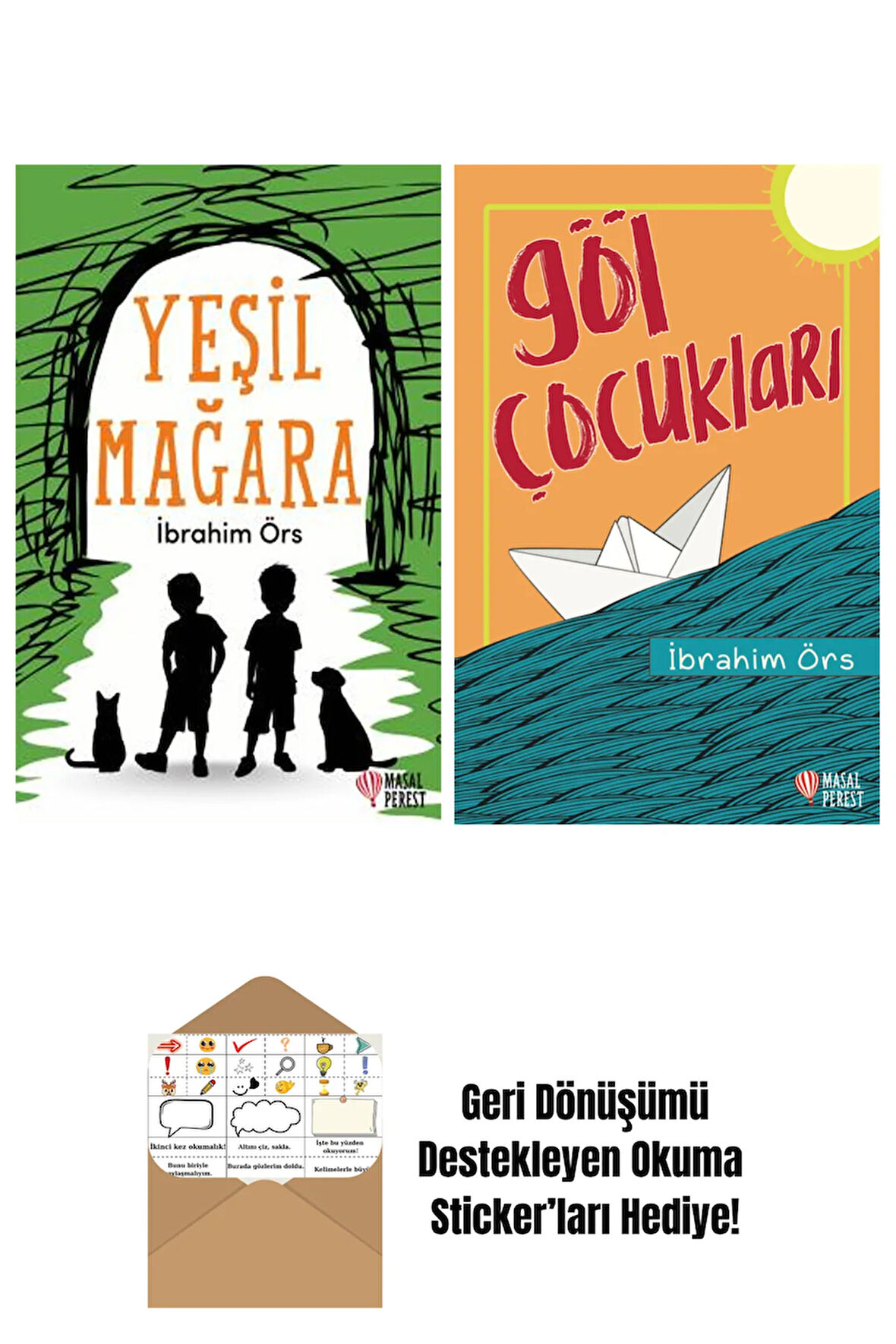 Ibrahim Örs 2 Kitap Seti + Okuma Sticker'ları