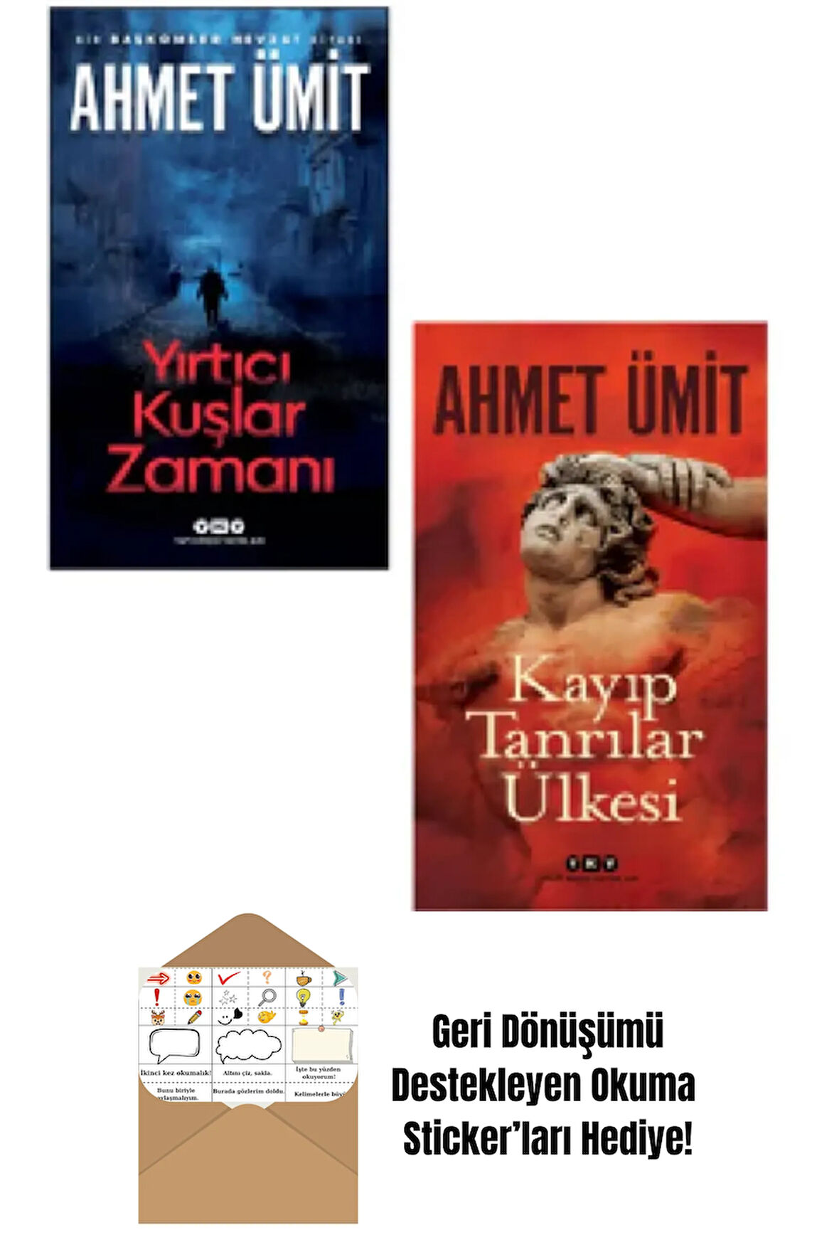 Yırtıcı Kuşlar Zamanı + Kayıp Tanrılar Ülkesi + Okuma Sticker'ları