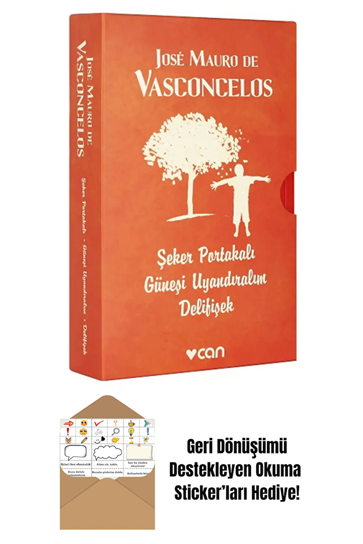 Şeker Portakalı Üçlemesi Seti + Okuma Sticker'ları