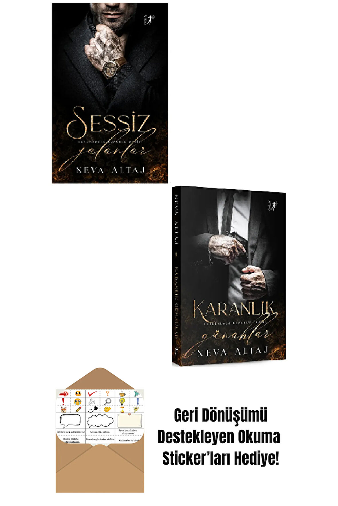 Kusursuzca Kusurlu Serisi 8-9. Kitaplar Set + Okuma Sticker'ları