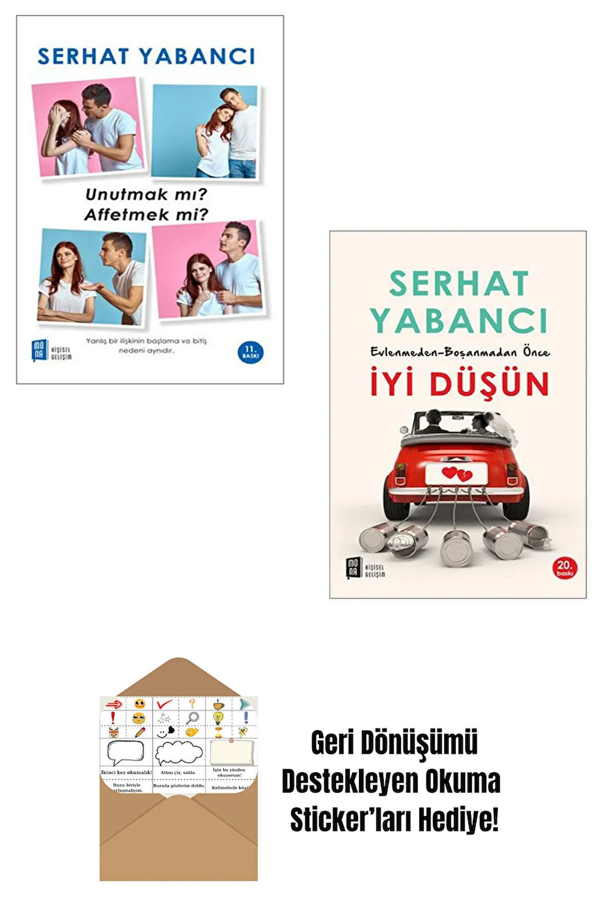 Serhat Yabancı 2 Kitap Set + Okuma Sticker'ları