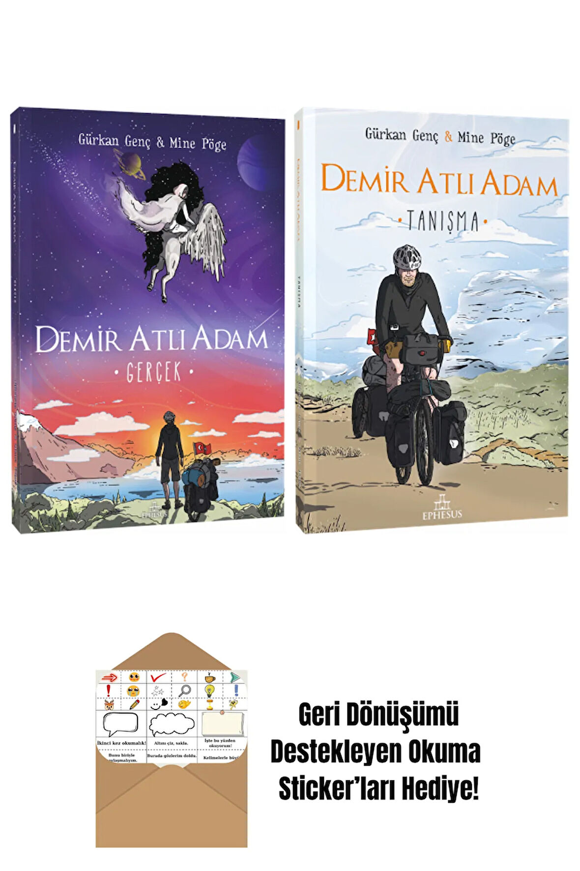 Gürkan Genç 2 Kitap Seti + Okuma Sticker'ları