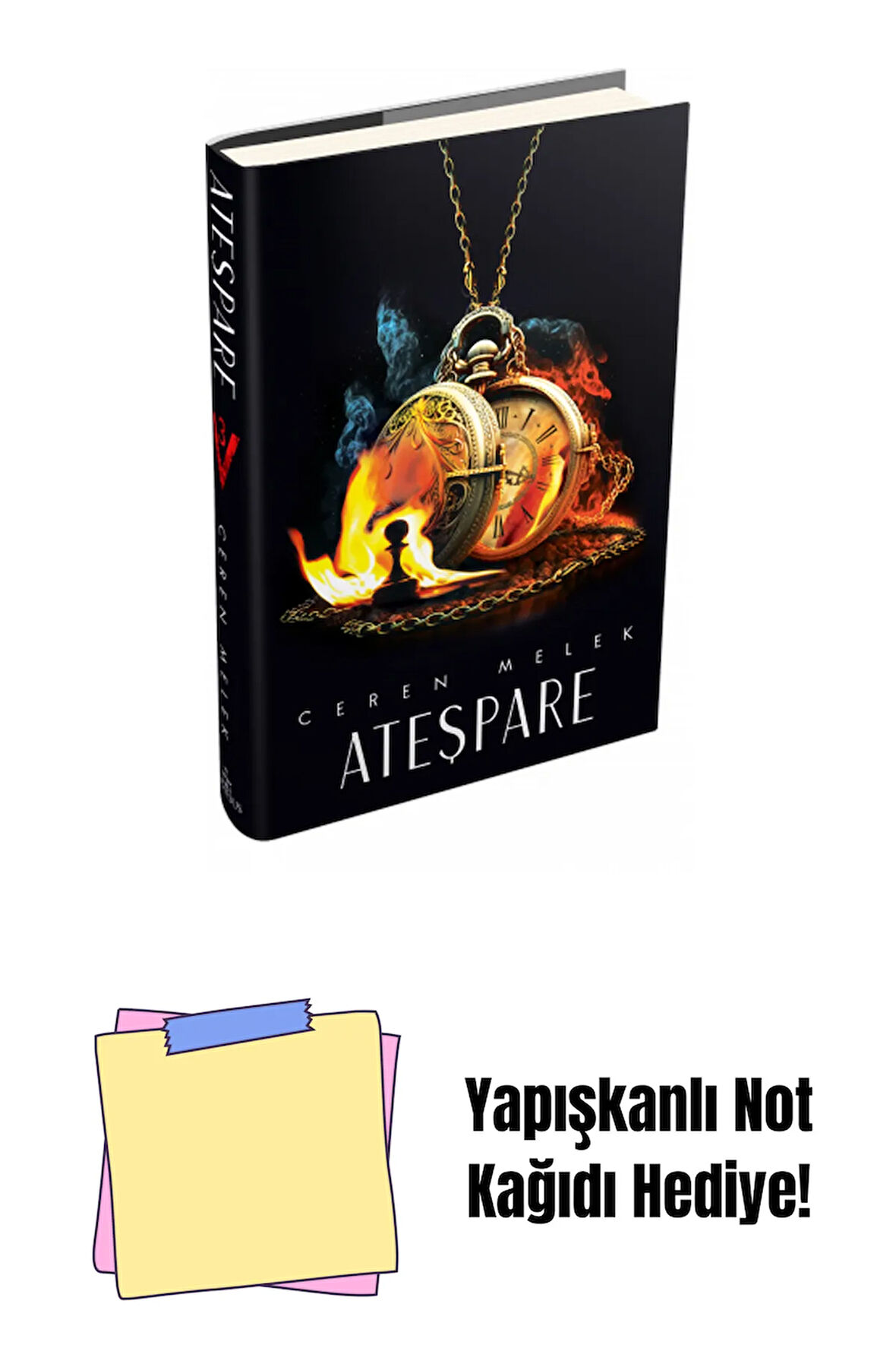 ATEŞPARE-3, CİLTLİ + Yapışkanlı Not Kağıdı