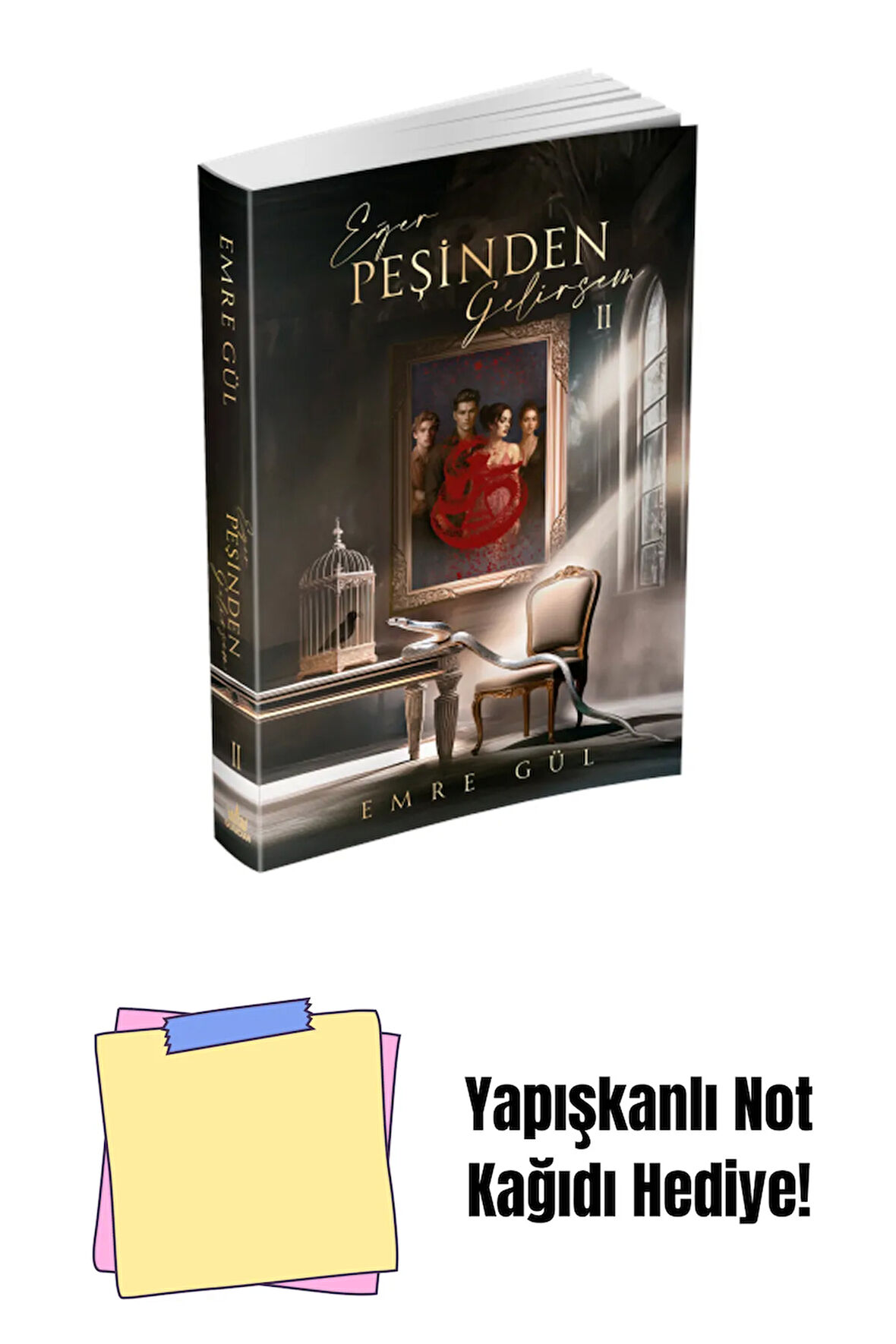 EĞER PEŞİNDEN GELİRSEM 2- CİLTSİZ + Yapışkanlı Not Kağıdı