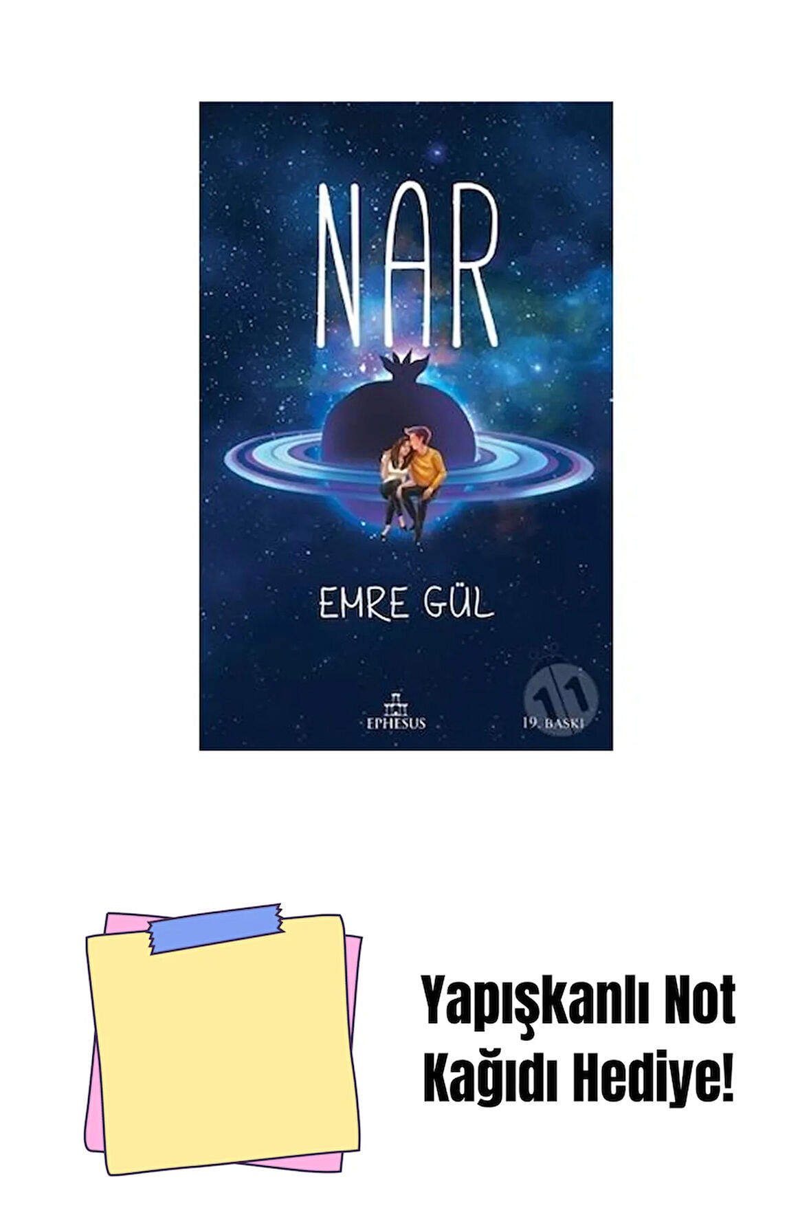 NAR, CİLTSİZ + Yapışkanlı Not Kağıdı