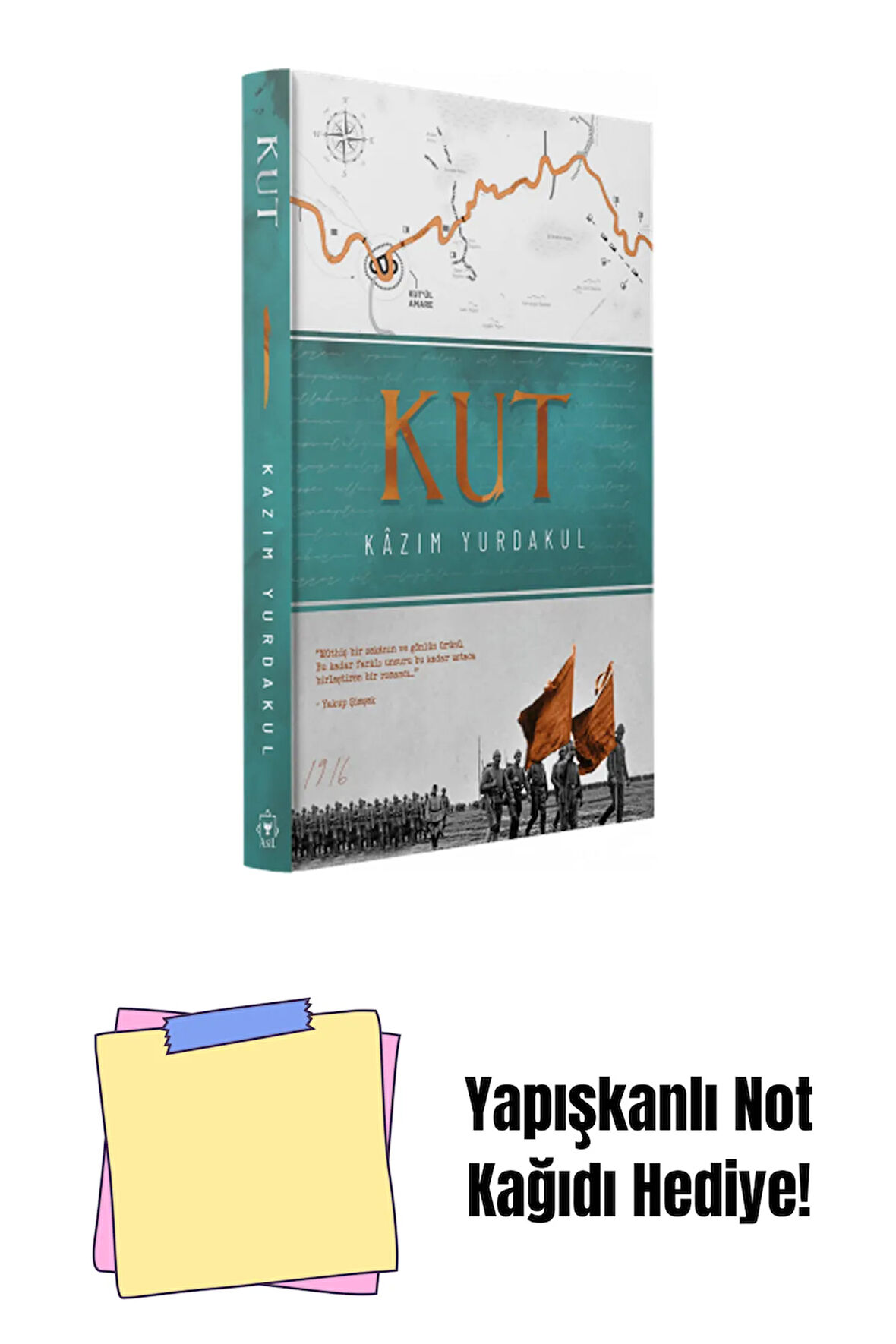 KUT, CİLTSİZ + Yapışkanlı Not Kağıdı