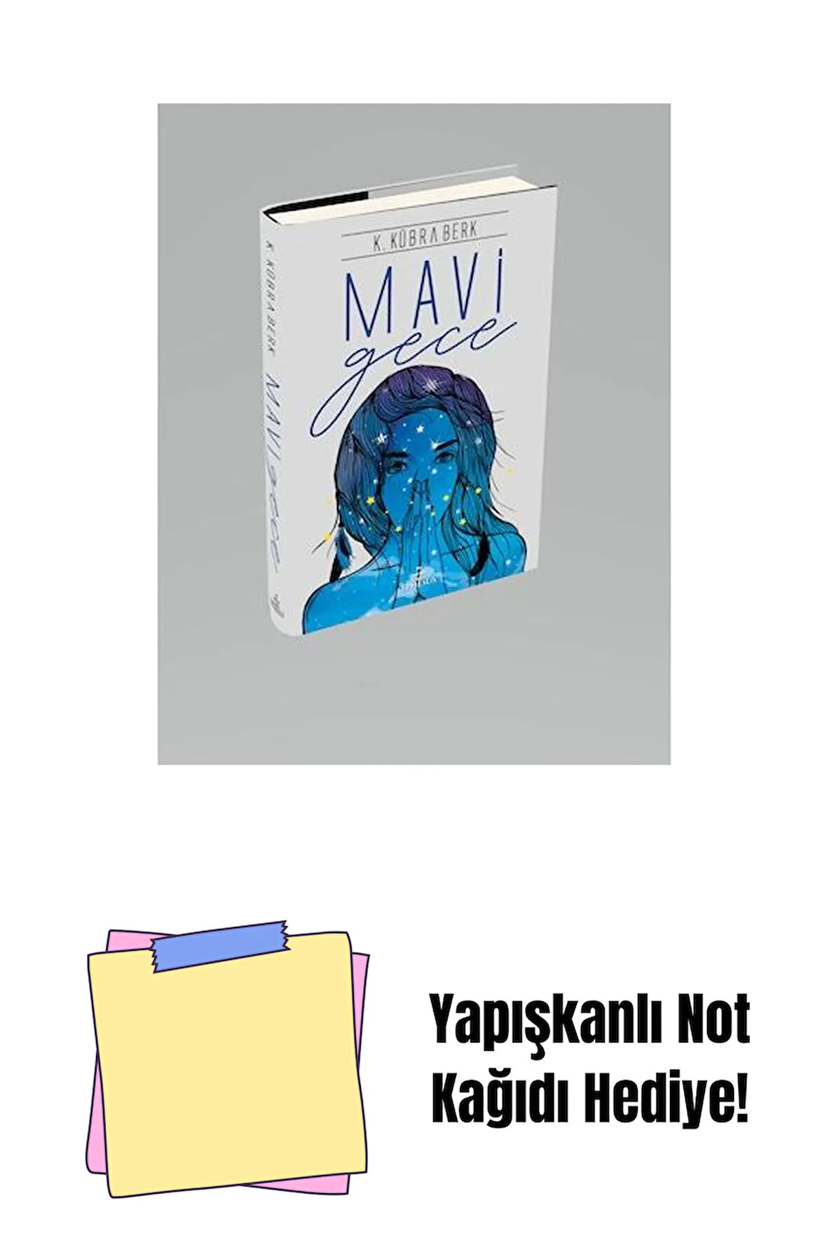MAVİ GECE, CİLTLİ + Yapışkanlı Not Kağıdı
