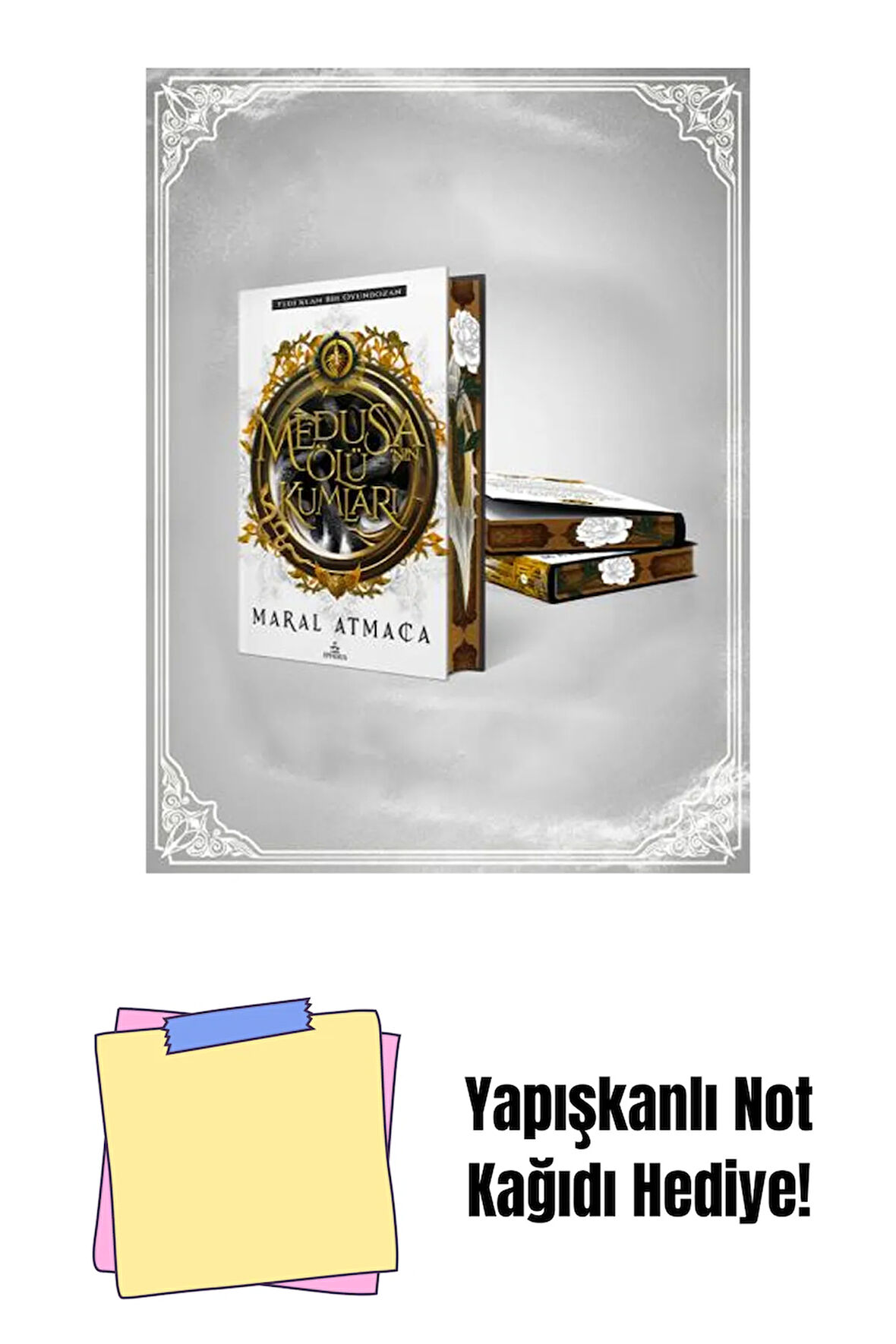 MEDUSA'NIN ÖLÜ KUMLARI-1 CİLTLİ ÖZEL BASKI + Yapışkanlı Not Kağıdı