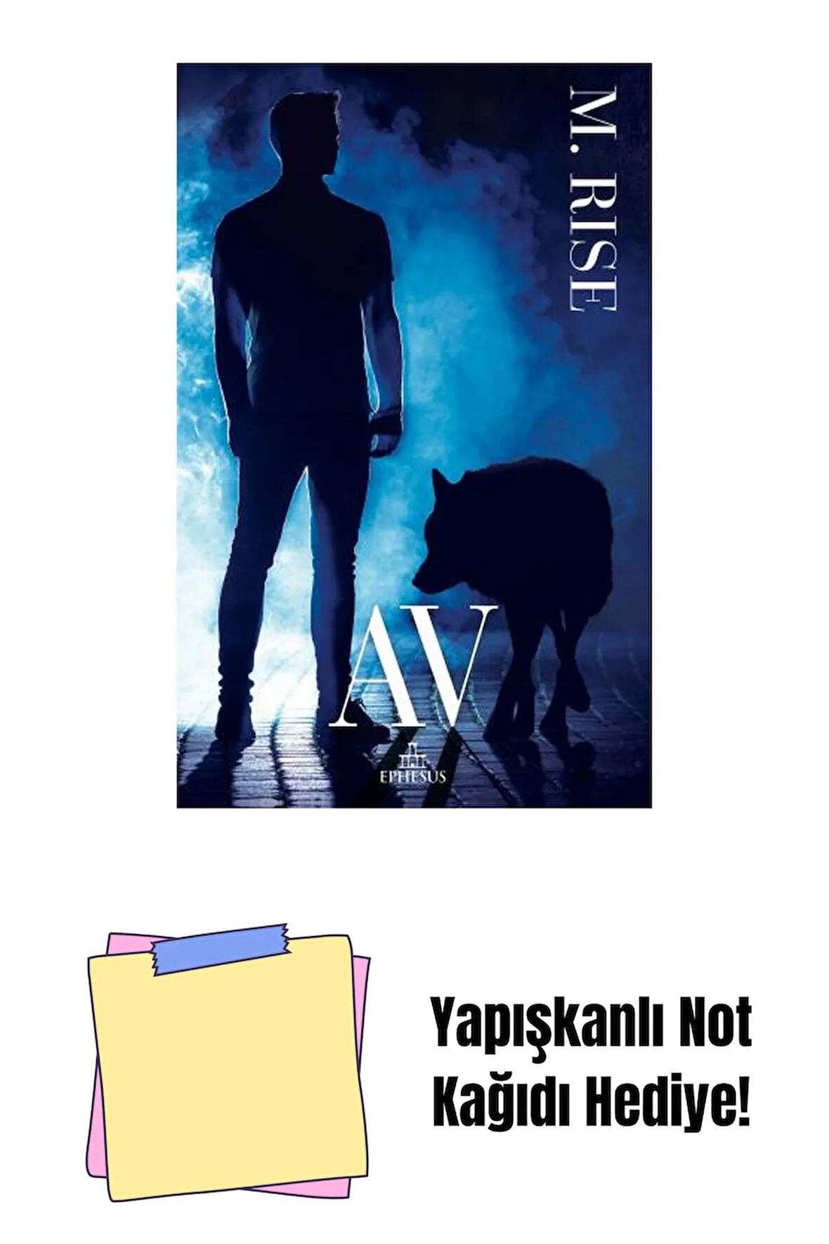 AV, CİLTSİZ + Yapışkanlı Not Kağıdı