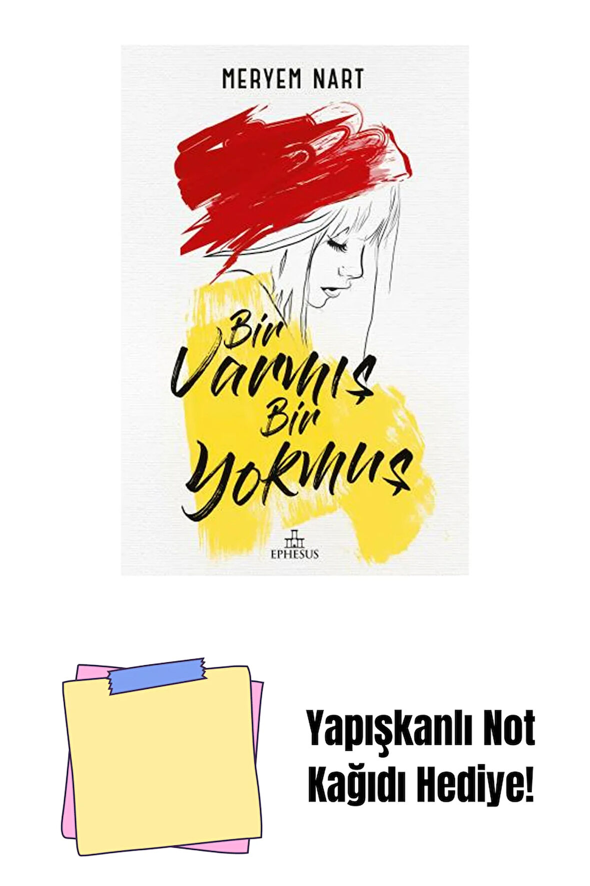 BİR VARMIŞ BİR YOKMUŞ, CİLTLİ + Yapışkanlı Not Kağıdı