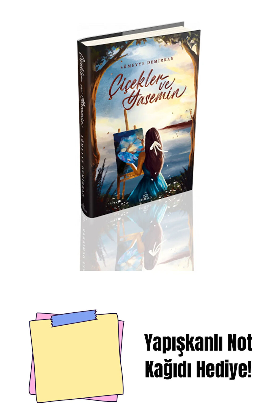 ÇİÇEKLER VE YASEMİN, CİLTLİ + Yapışkanlı Not Kağıdı