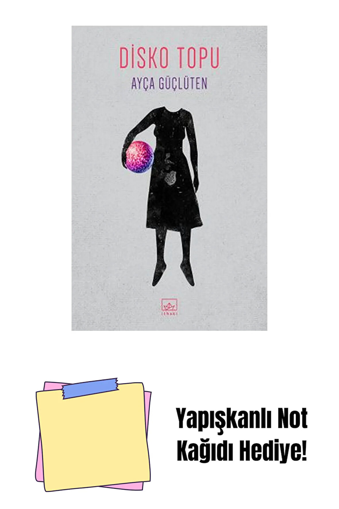 Disko Topu + Yapışkanlı Not Kağıdı