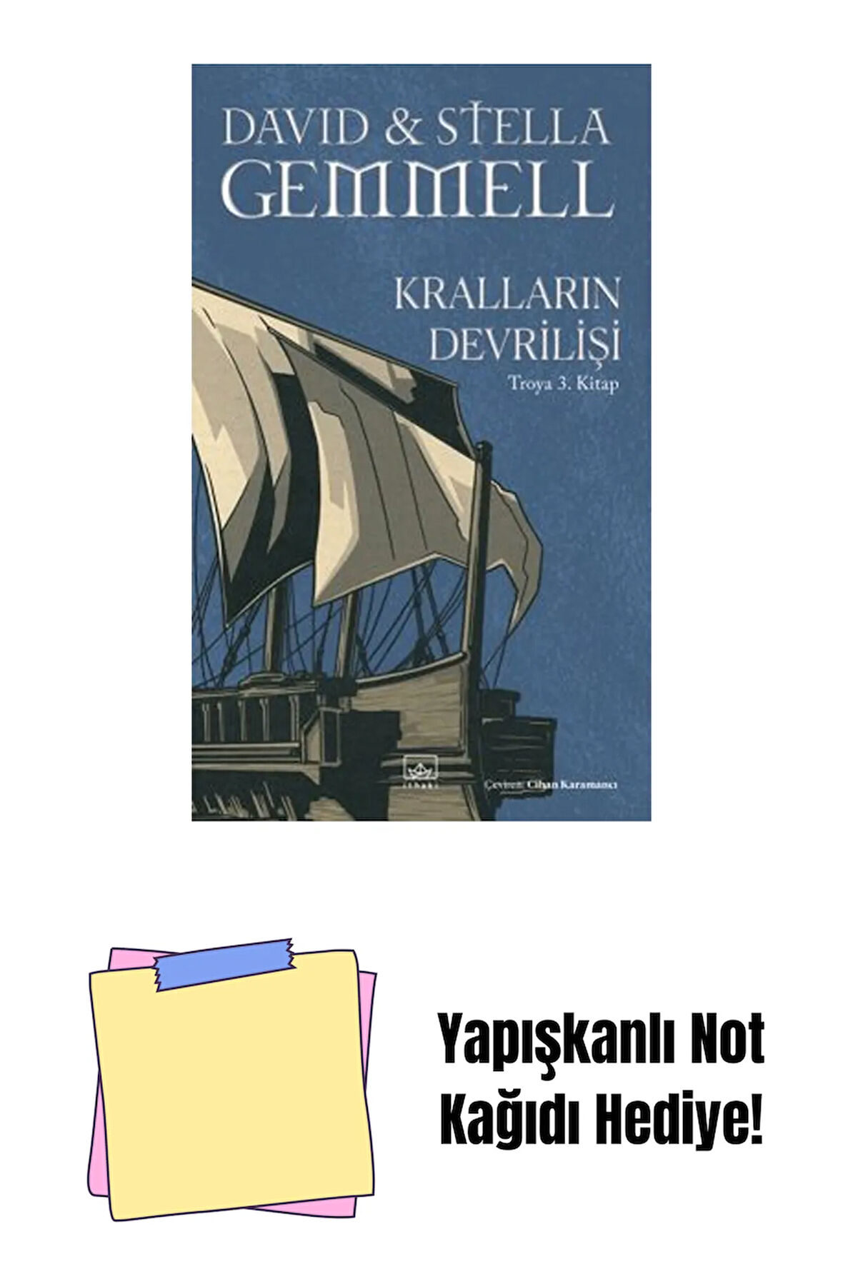 Kralların Devrilişi / Troya 3. Kitap + Yapışkanlı Not Kağıdı