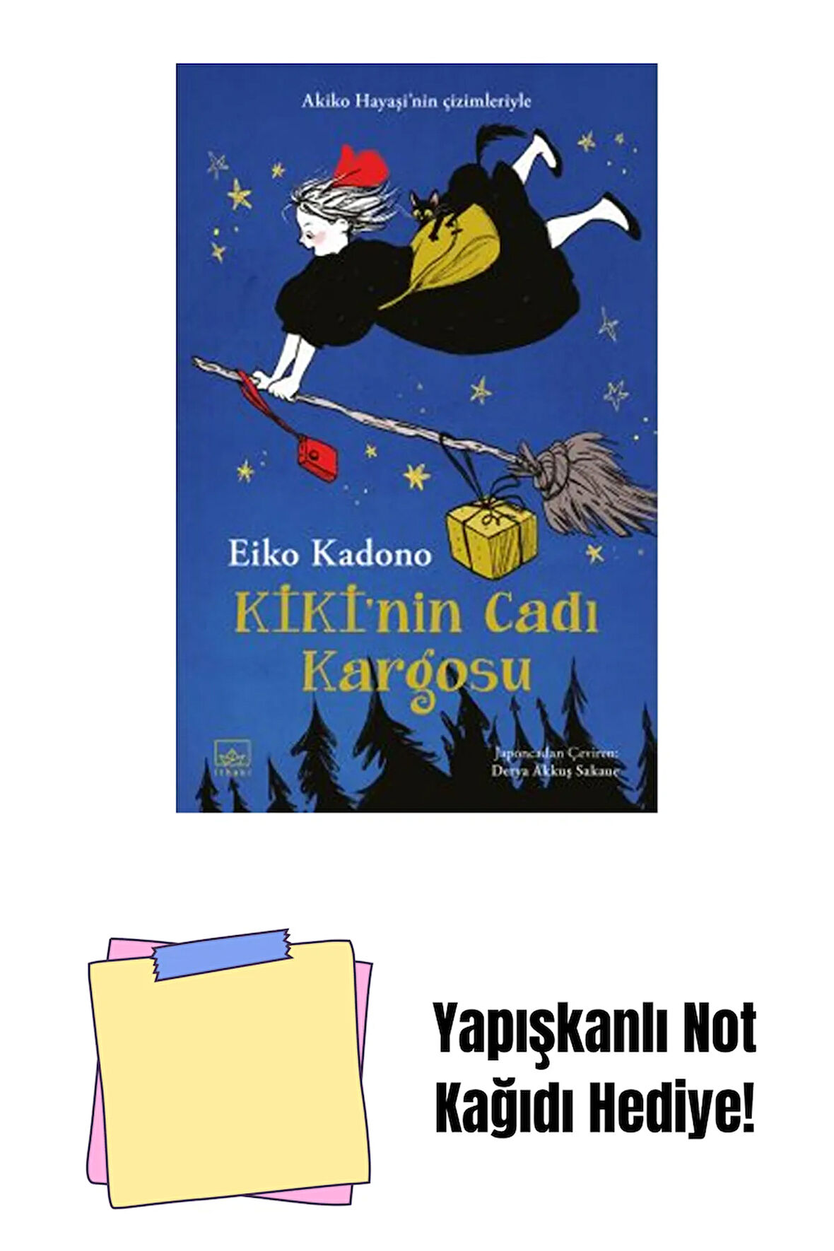 Kiki’nin Cadı Kargosu + Yapışkanlı Not Kağıdı