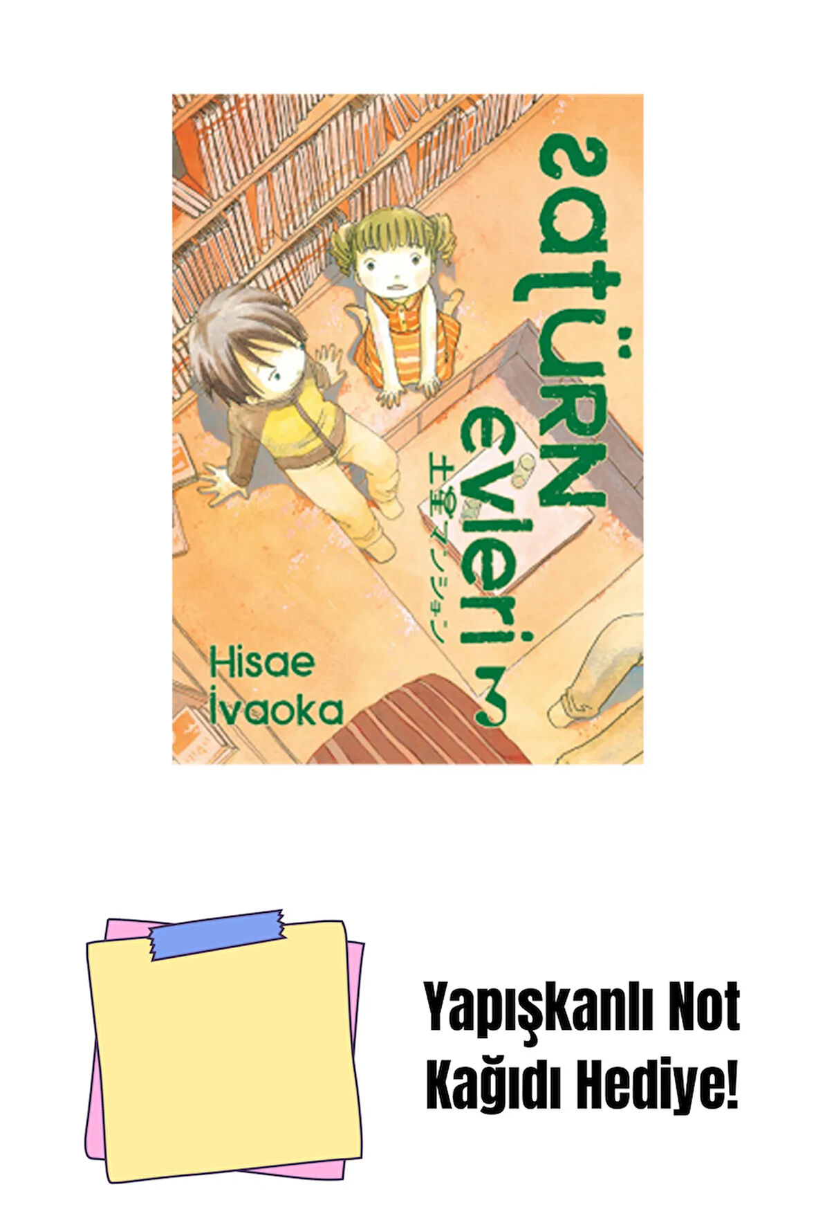 Satürn Evleri 3. Cilt + Yapışkanlı Not Kağıdı