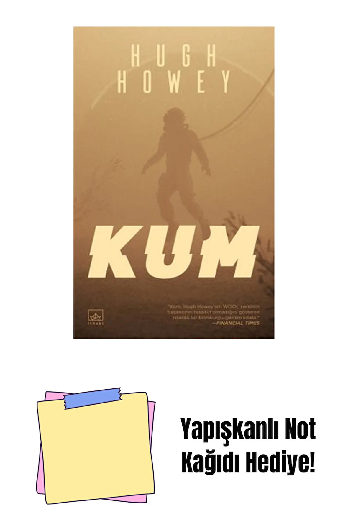 Kum + Yapışkanlı Not Kağıdı