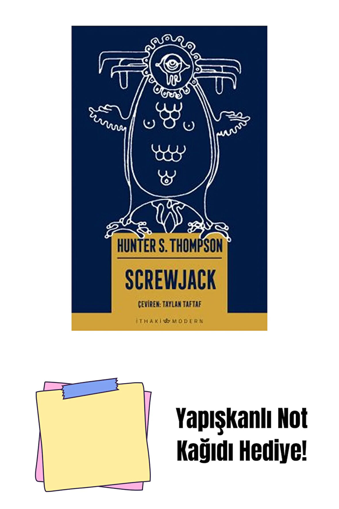 Screwjack + Yapışkanlı Not Kağıdı