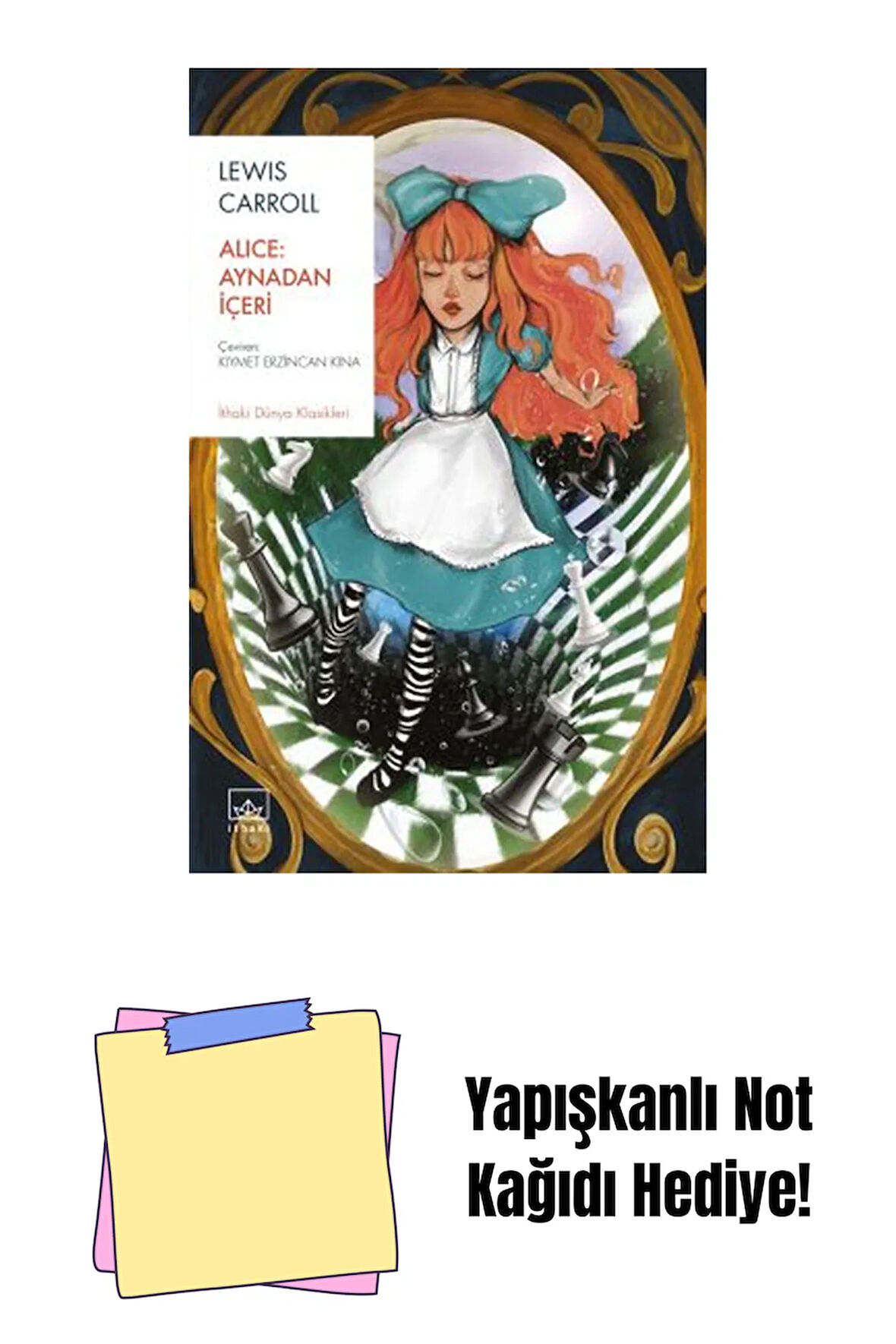 Alice: Aynadan İçeri + Yapışkanlı Not Kağıdı