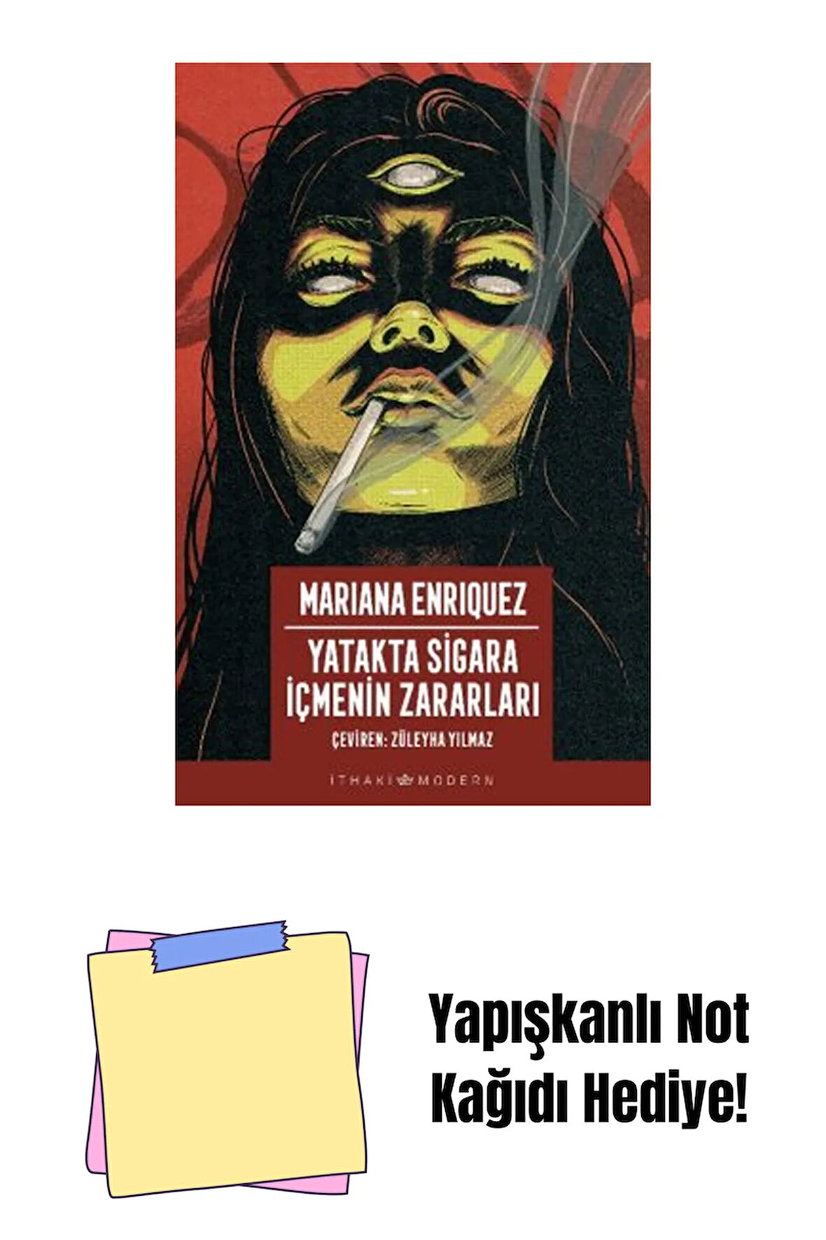 Yatakta Sigara İçmenin Zararları + Yapışkanlı Not Kağıdı