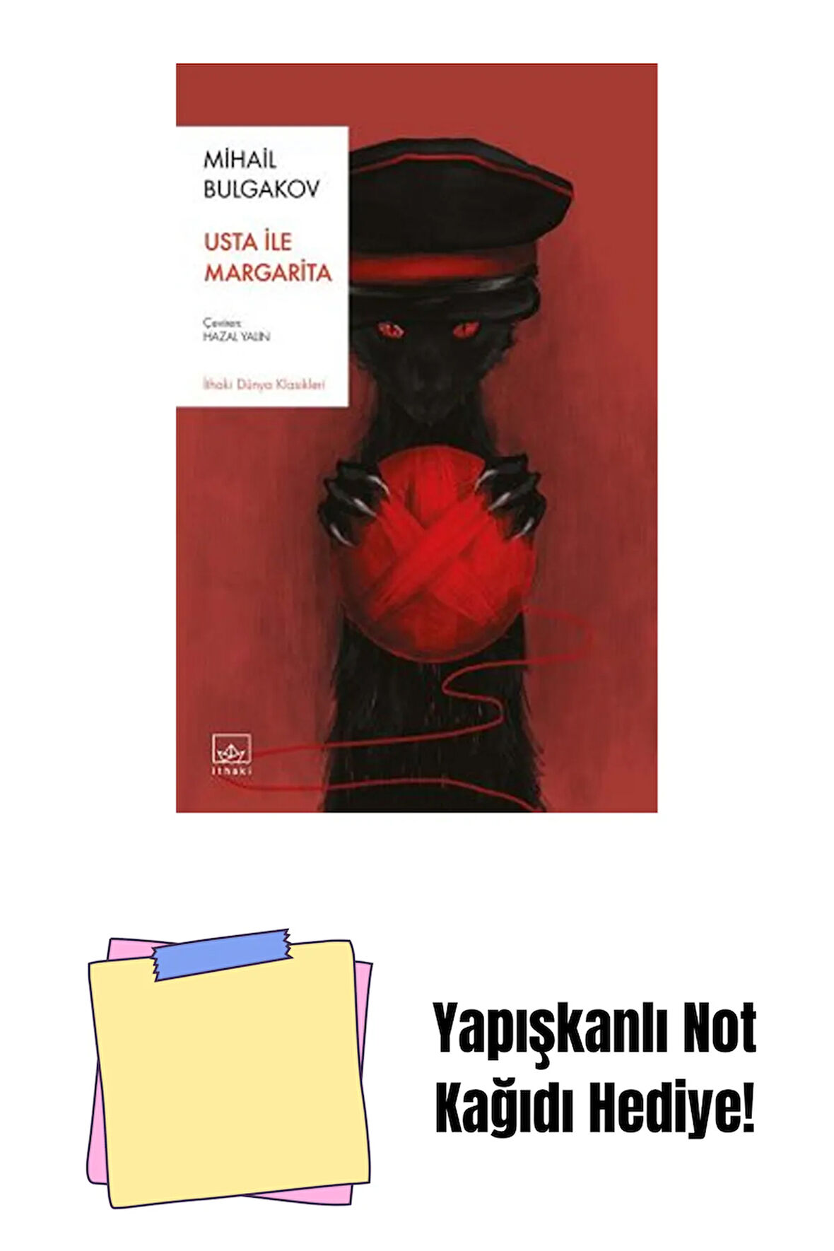 Usta ile Margarita + Yapışkanlı Not Kağıdı