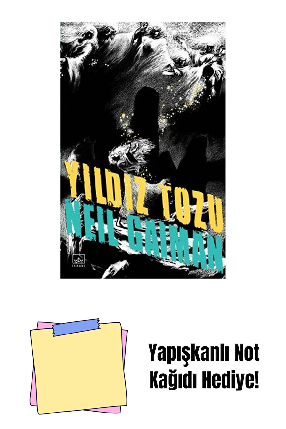 Yıldız Tozu + Yapışkanlı Not Kağıdı