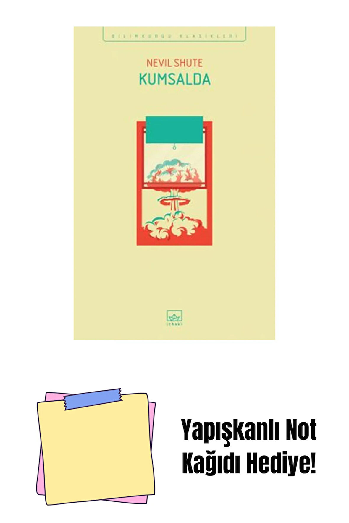 Kumsalda + Yapışkanlı Not Kağıdı