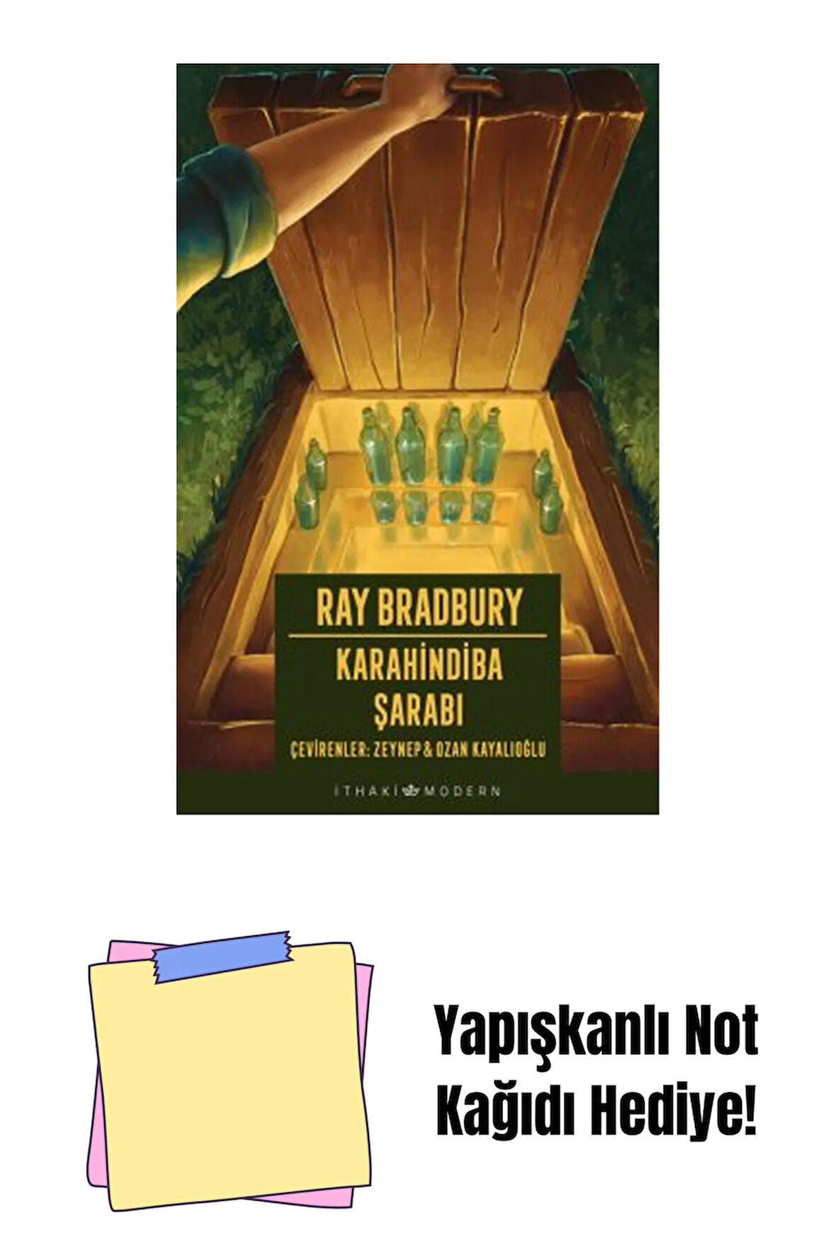 Karahindiba Şarabı + Yapışkanlı Not Kağıdı