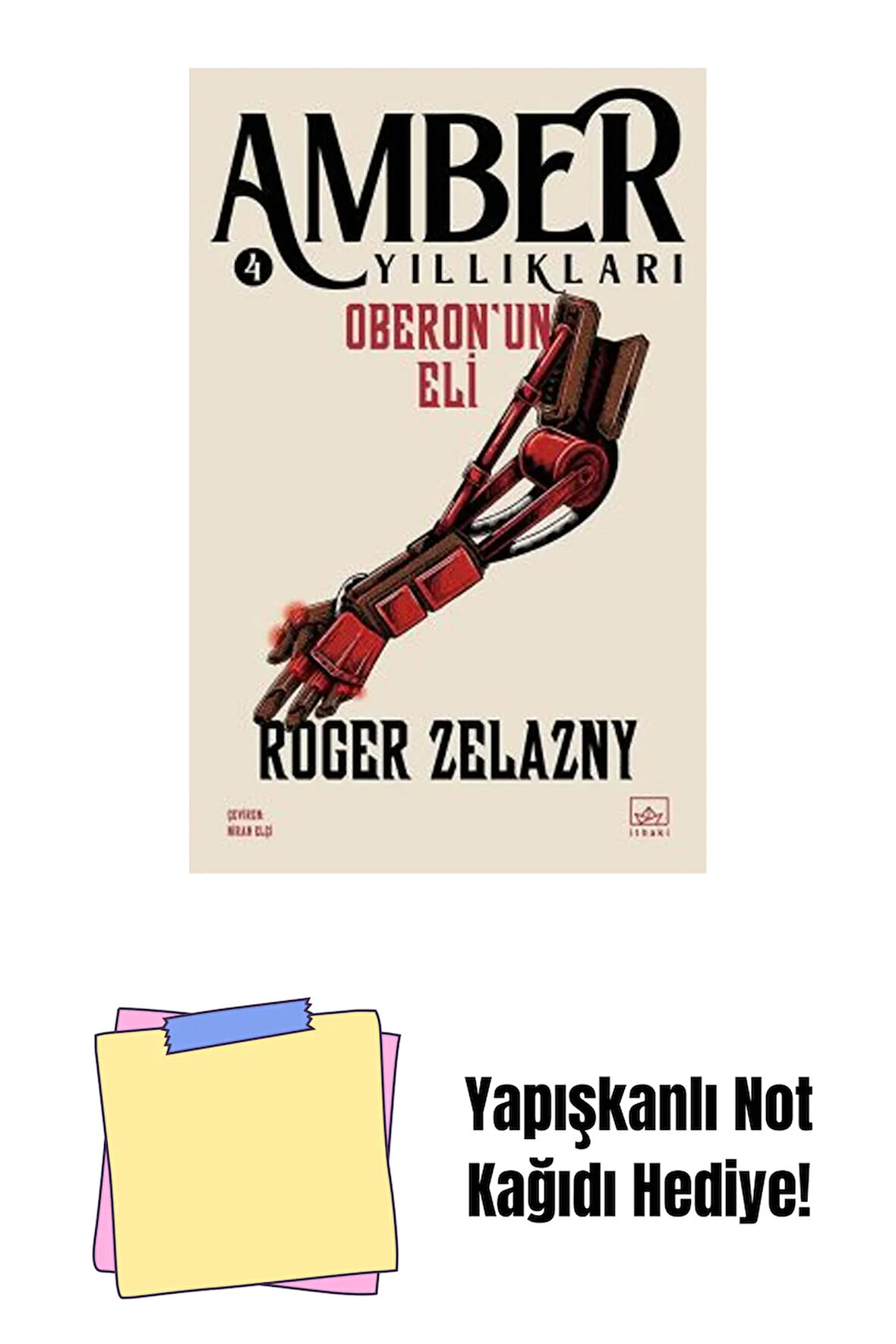 Oberon’un Eli – Amber Yıllıkları 4 + Yapışkanlı Not Kağıdı