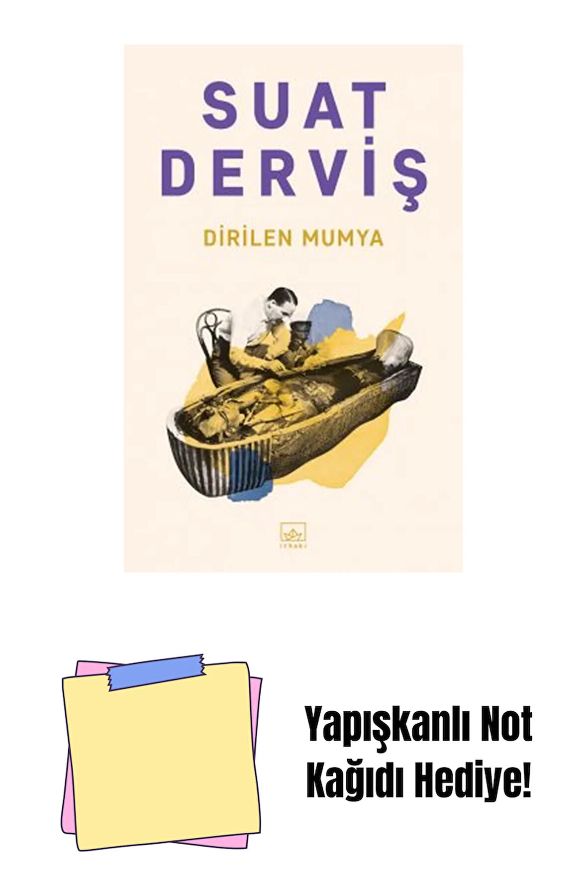 Dirilen Mumya + Yapışkanlı Not Kağıdı