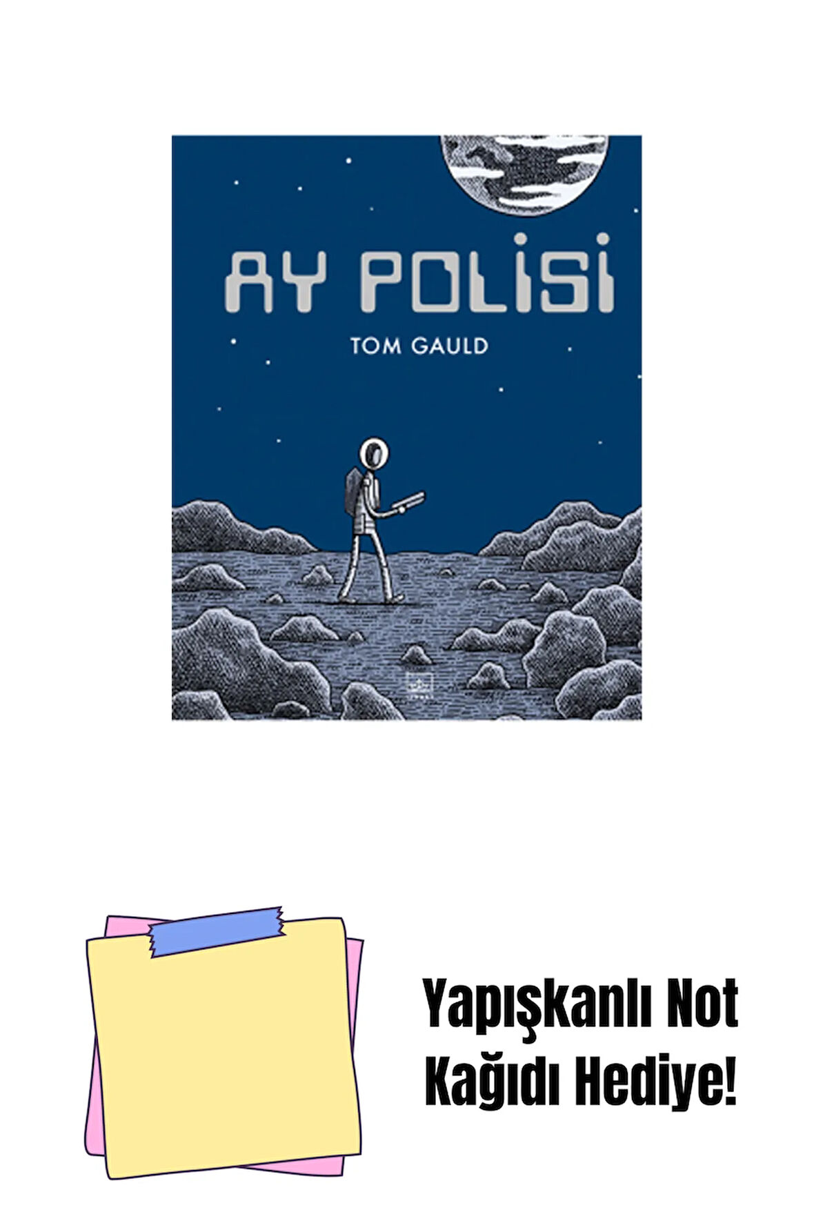 Ay Polisi + Yapışkanlı Not Kağıdı