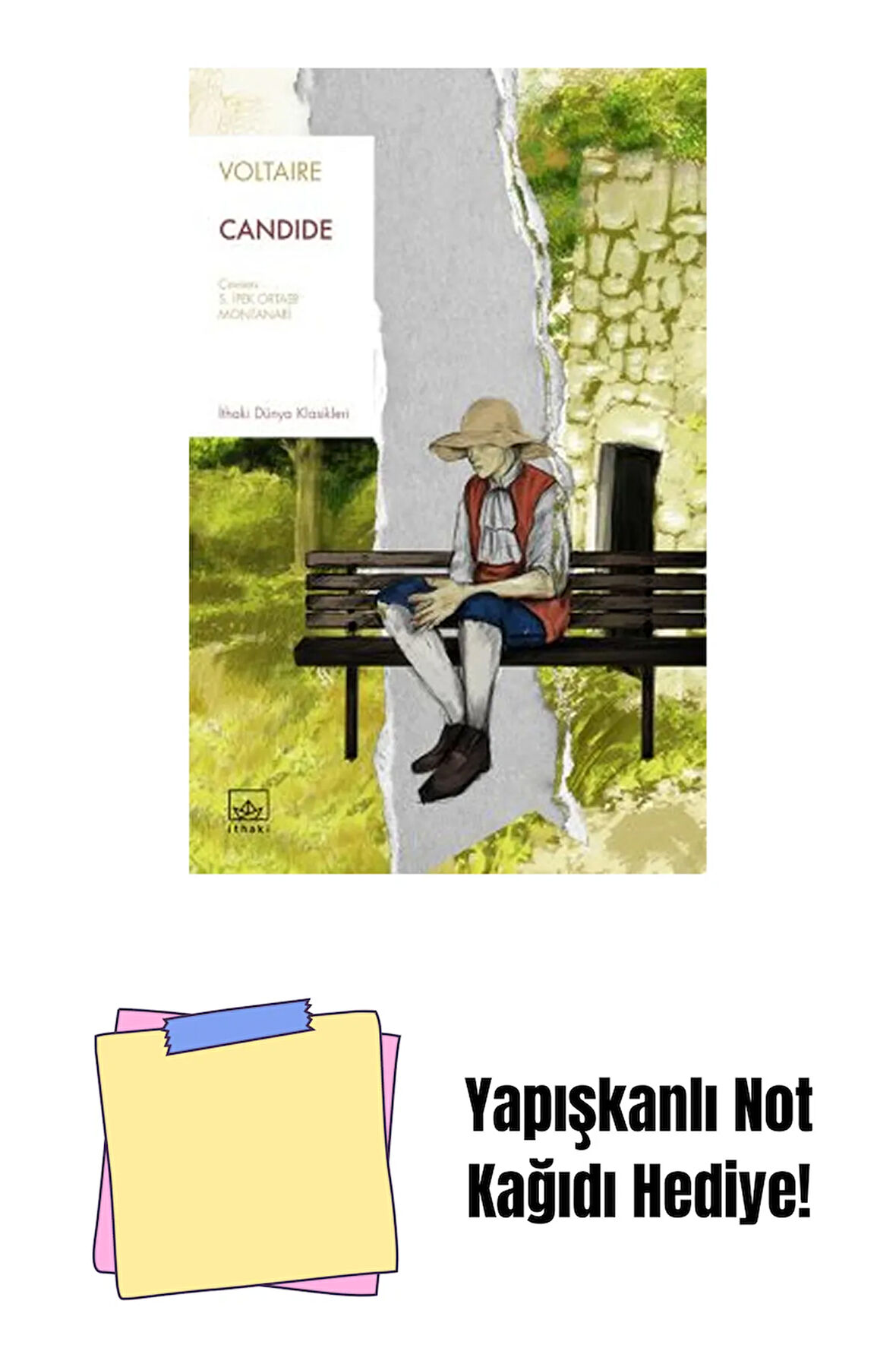 Candide + Yapışkanlı Not Kağıdı