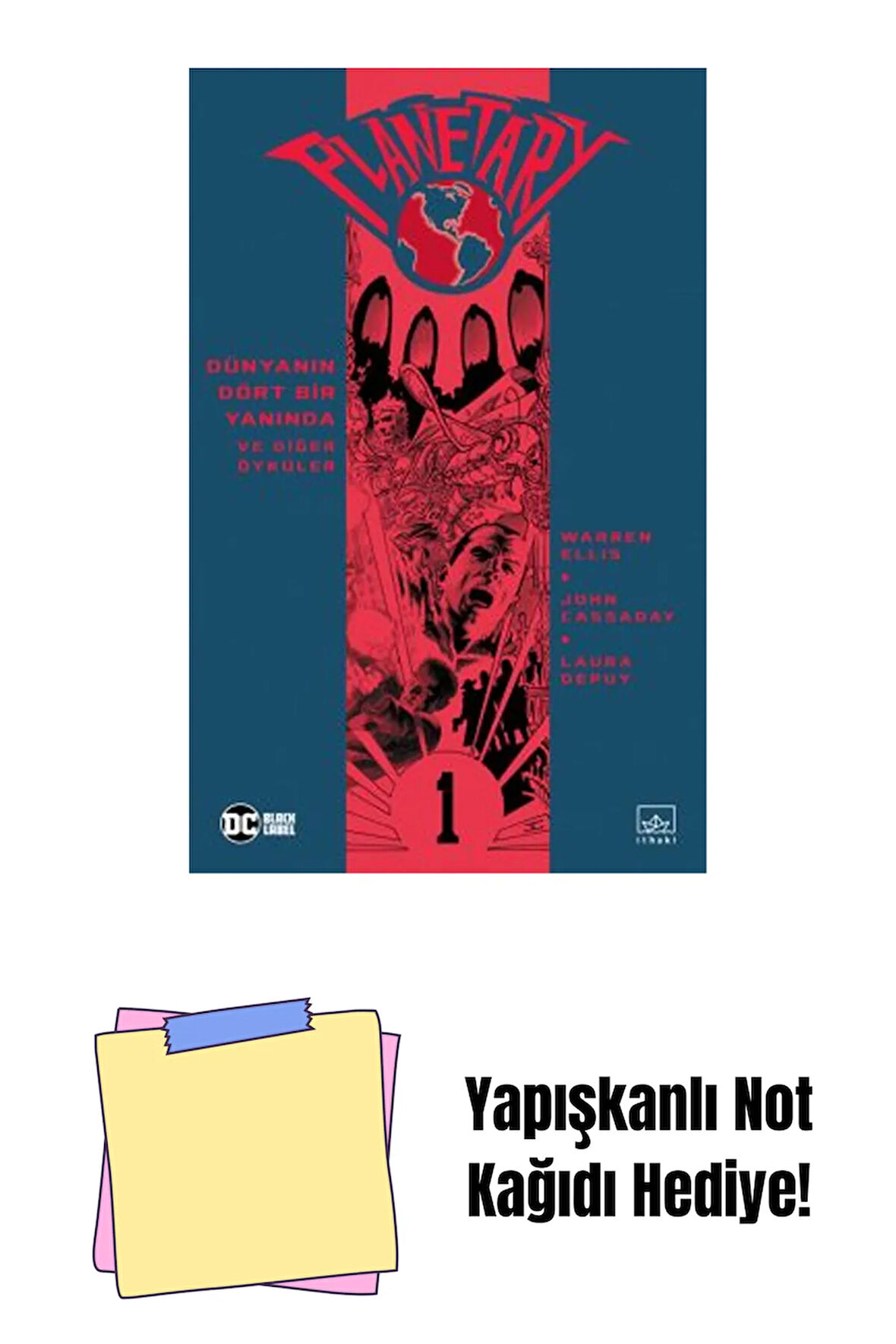 Planetary Cilt 1: Dünyanın Dört Bir Yanında ve Diğer Öyküler + Yapışkanlı Not Kağıdı