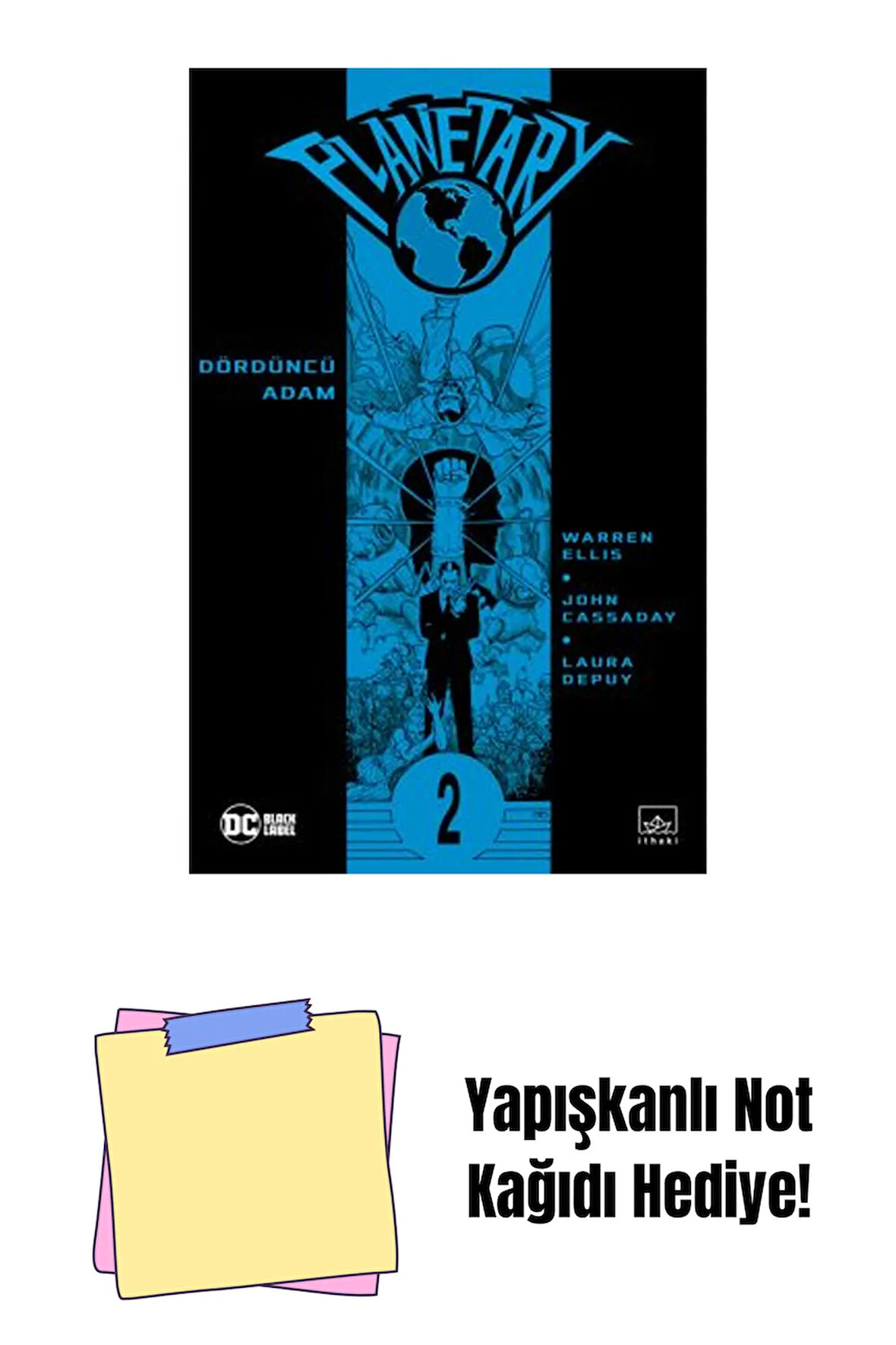 Planetary Cilt 2: Dördüncü Adam + Yapışkanlı Not Kağıdı