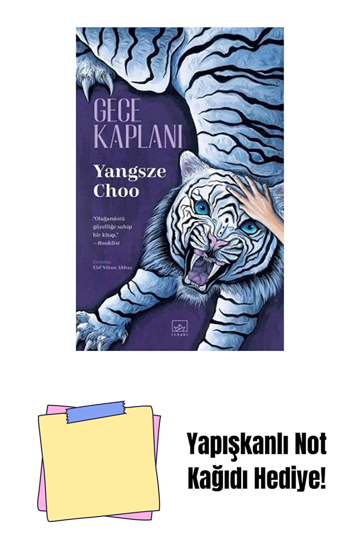 Gece Kaplanı + Yapışkanlı Not Kağıdı