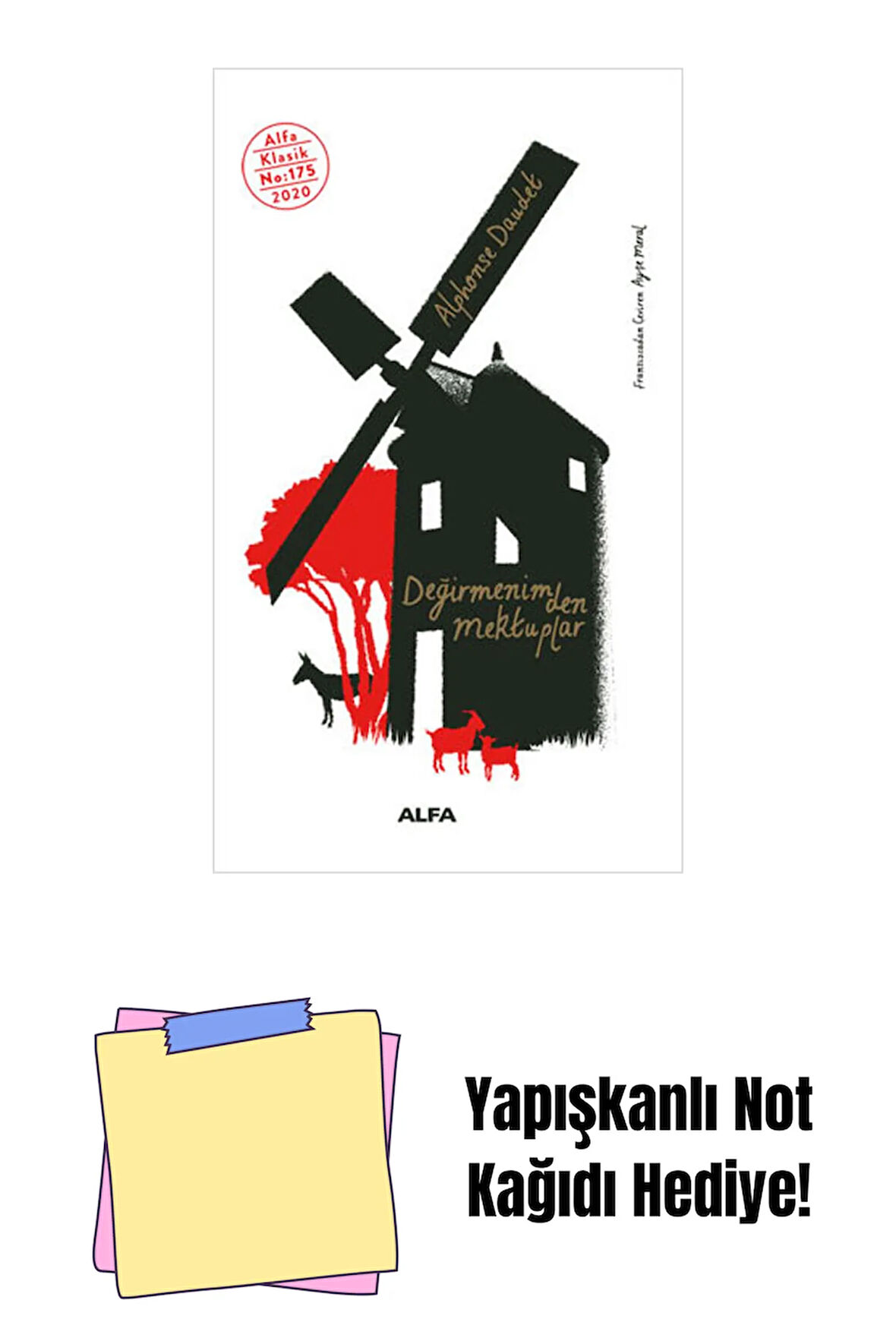 Değirmenimden Mektuplar + Yapışkanlı Not Kağıdı