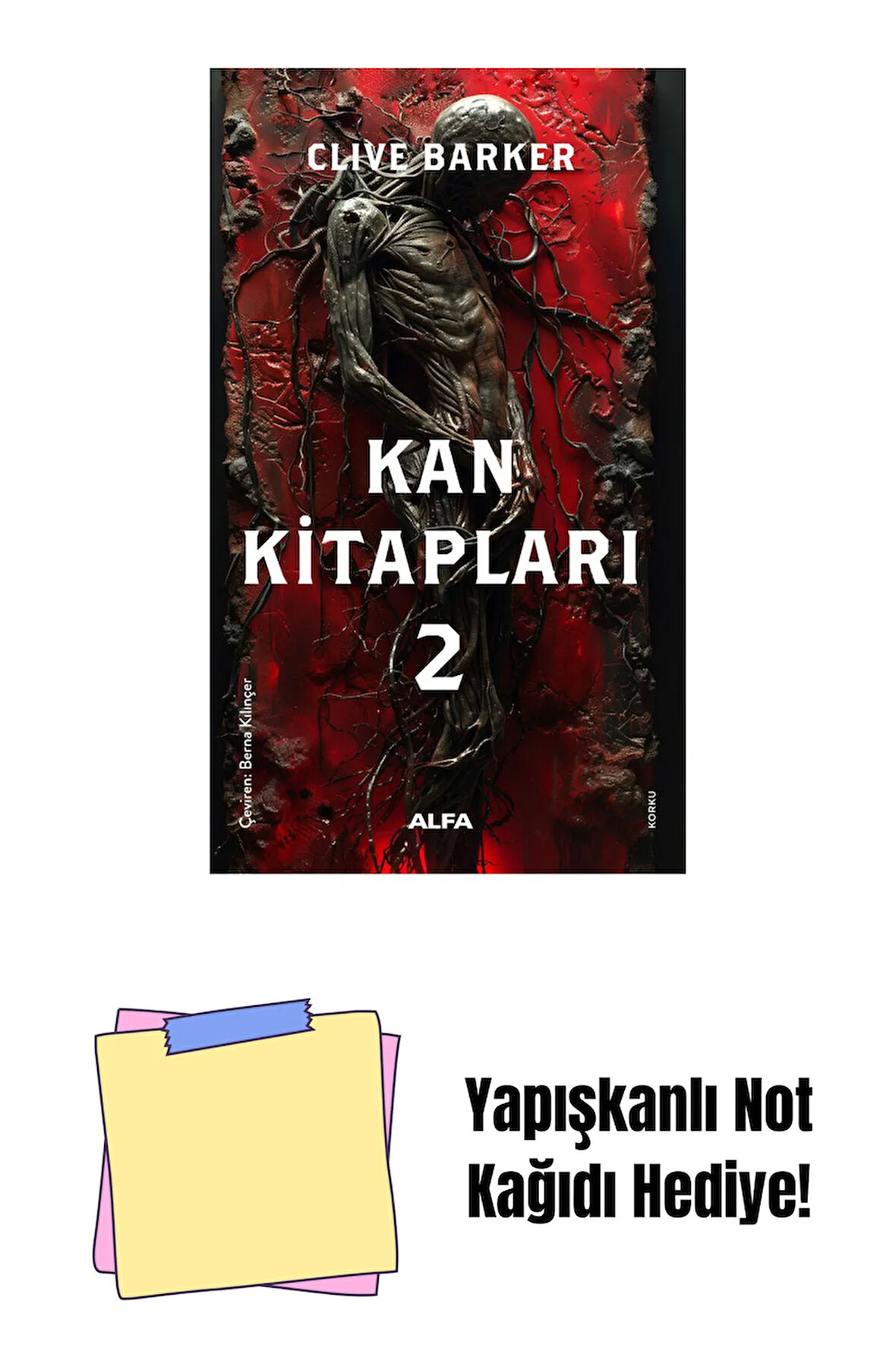 Kan Kitapları 2 + Yapışkanlı Not Kağıdı