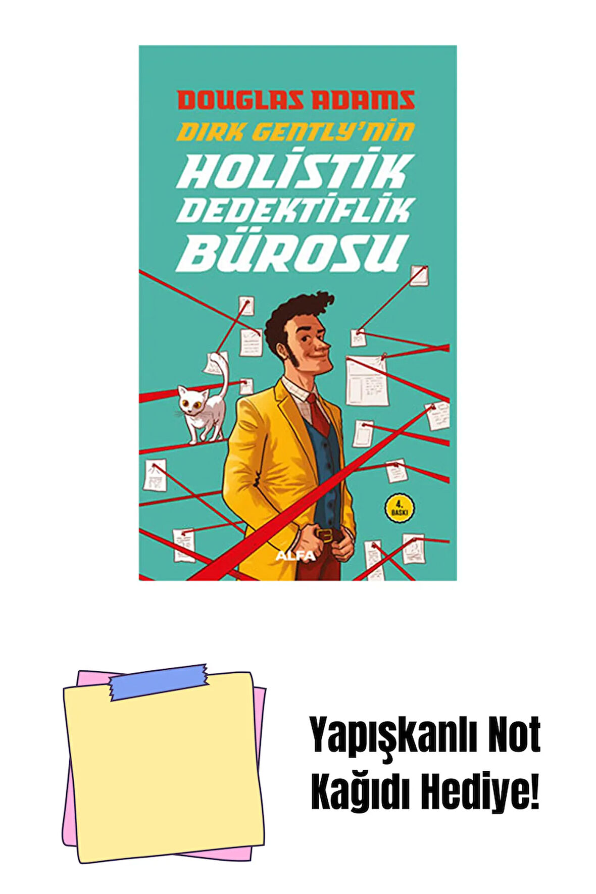 Dirk Gently'nin Holistik Dedektiflik Bürosu + Yapışkanlı Not Kağıdı