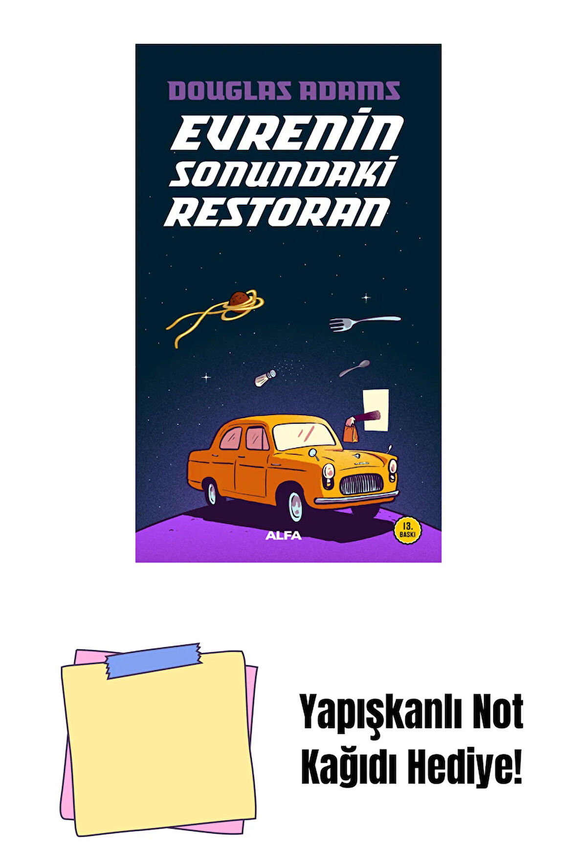 Evrenin Sonundaki Restoran + Yapışkanlı Not Kağıdı