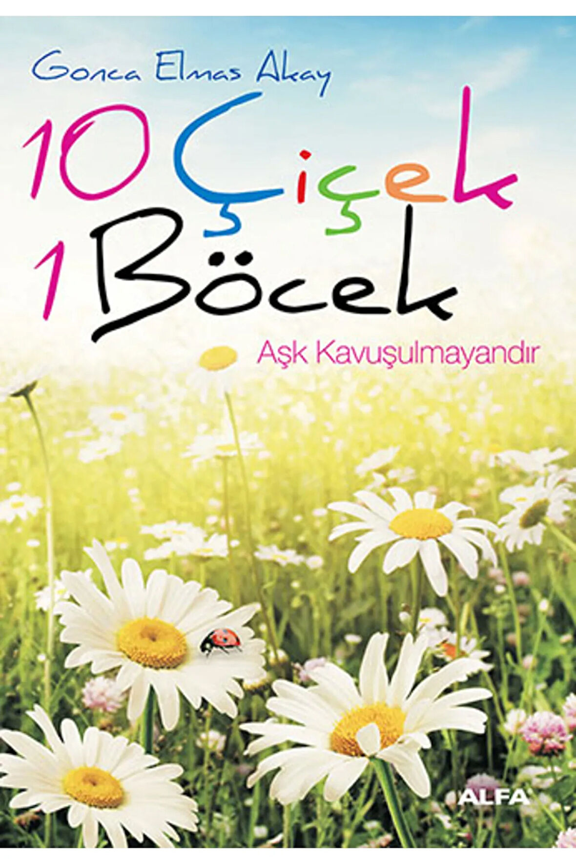 10 Çiçek 1 Böcek + Yapışkanlı Not Kağıdı