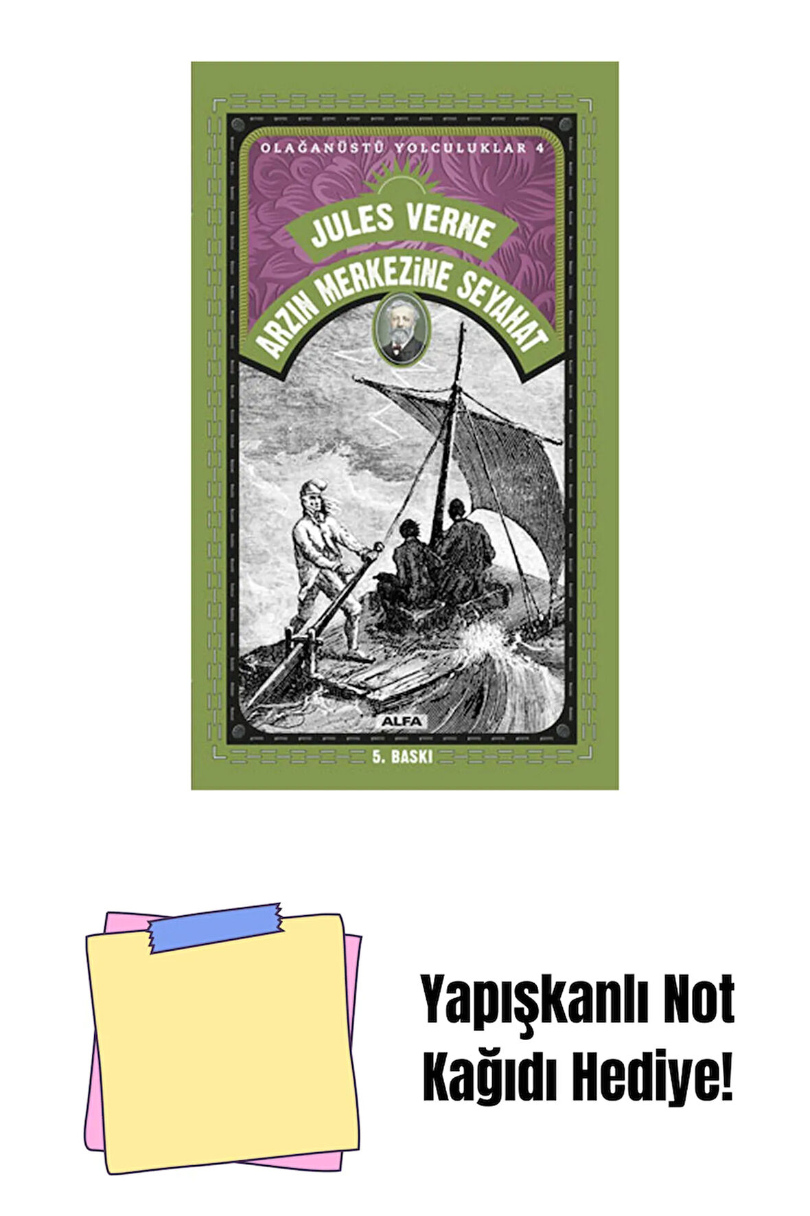 Arzın Merkezine Seyahat + Yapışkanlı Not Kağıdı