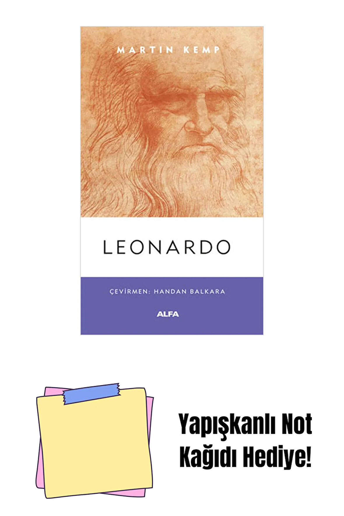 Leonardo + Yapışkanlı Not Kağıdı